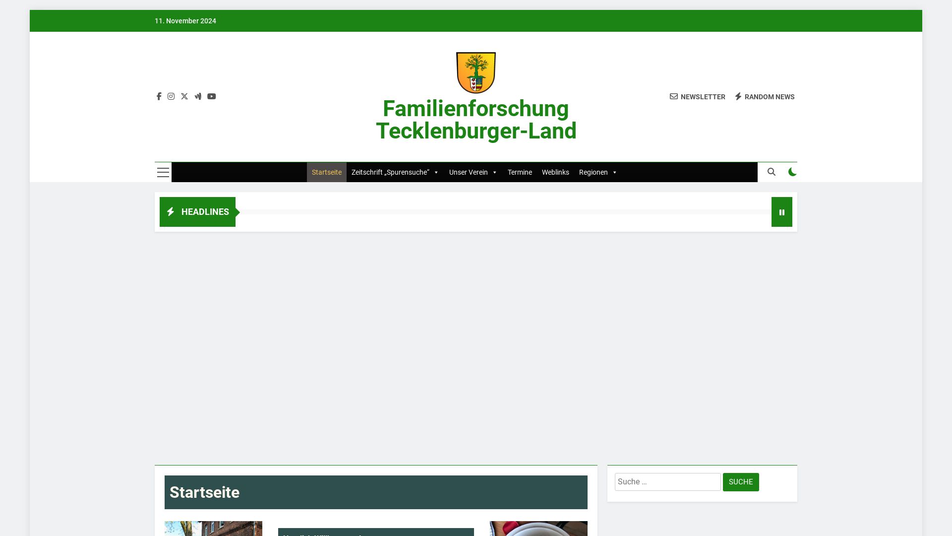 Familienforschung Tecklenburger Land