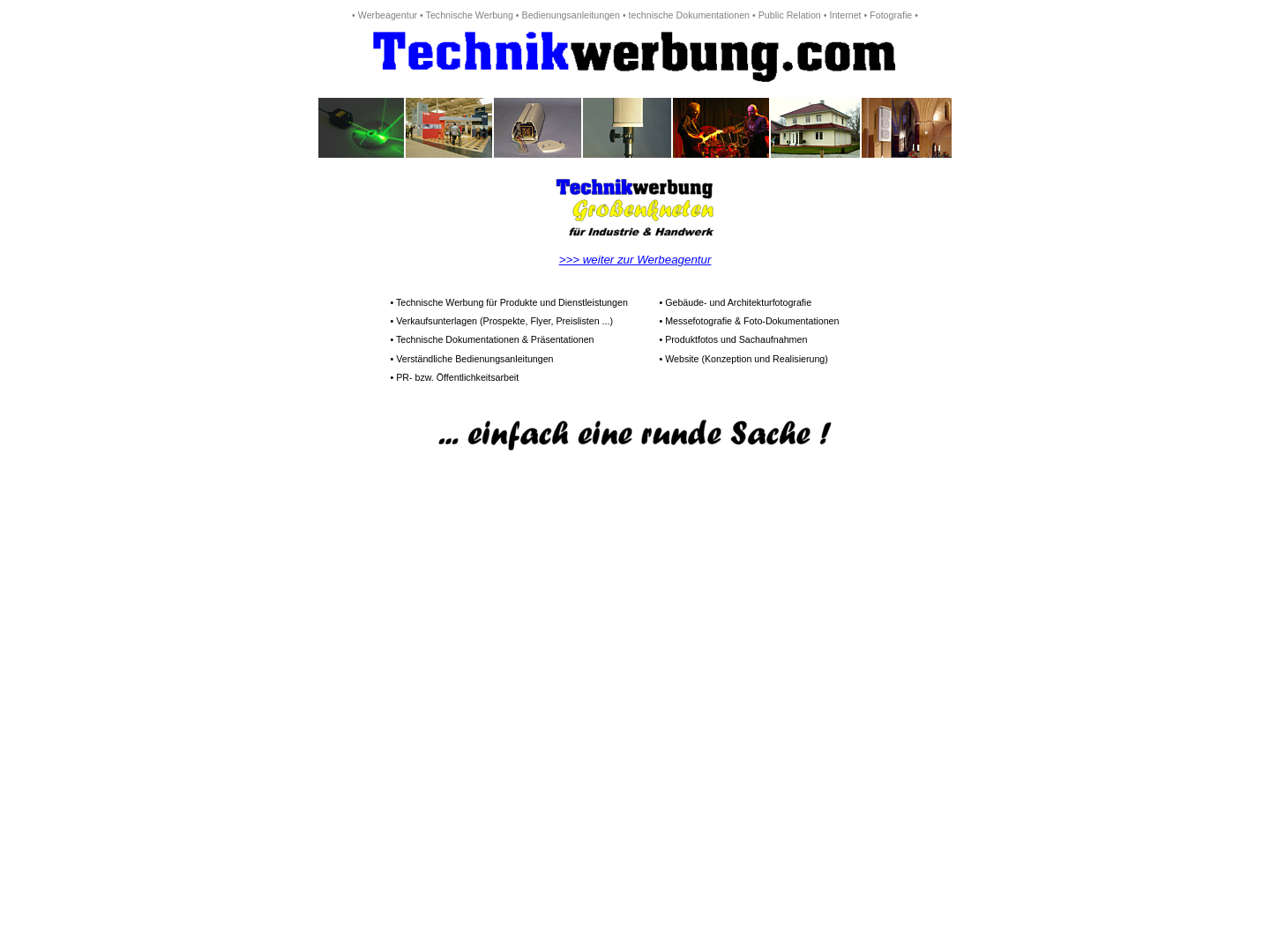 Technikwerbung für Industrie und Handwerk