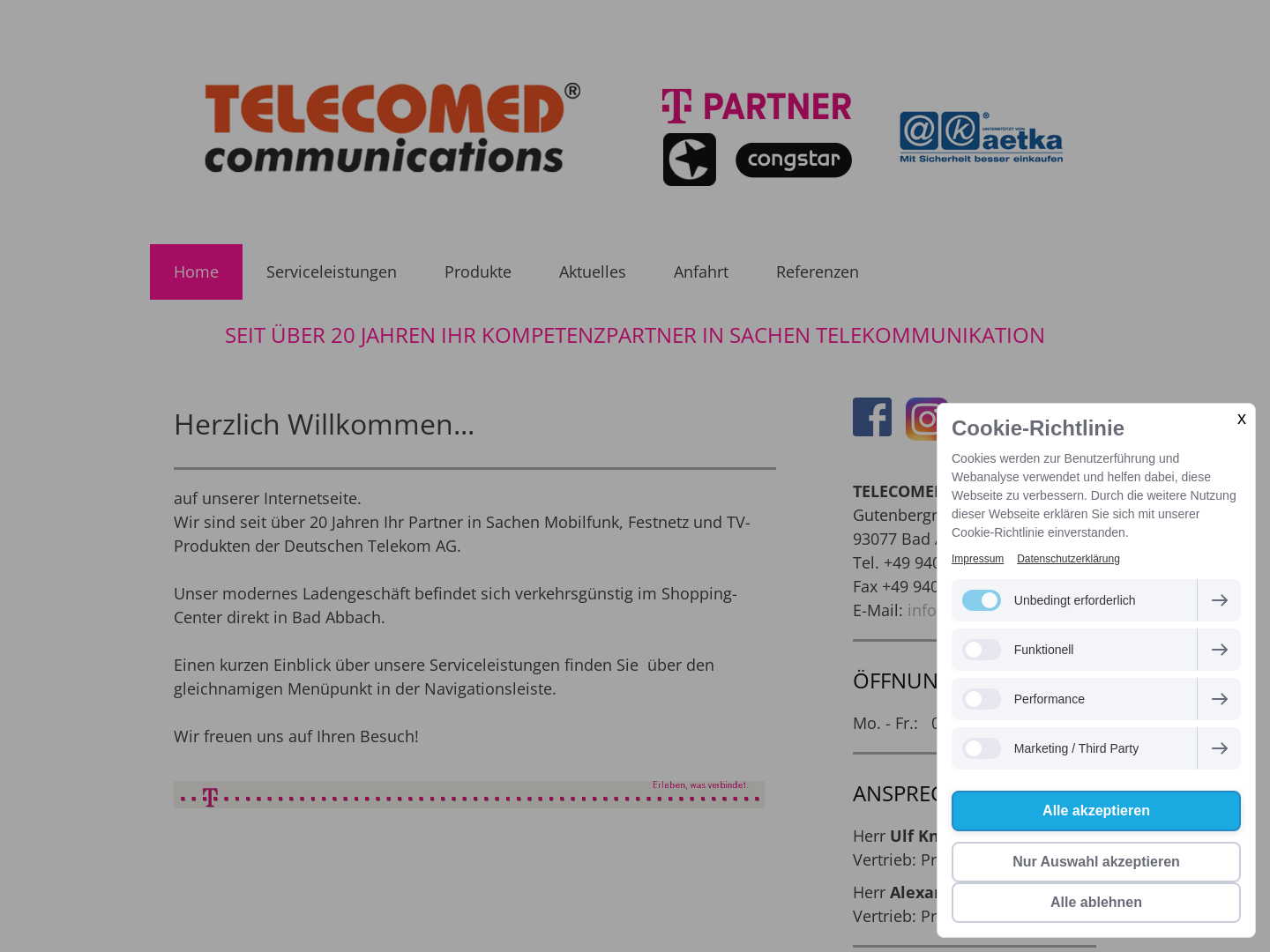 Telecomed communications