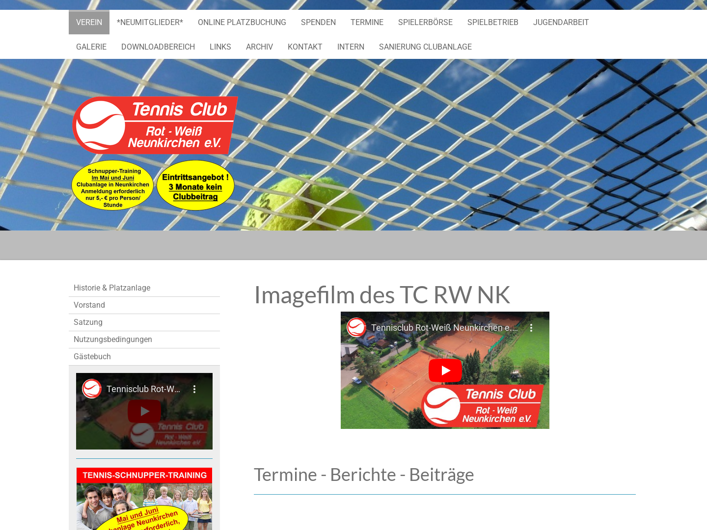 Tennis-Club Rot-Weiß Neunkirchen e.V.