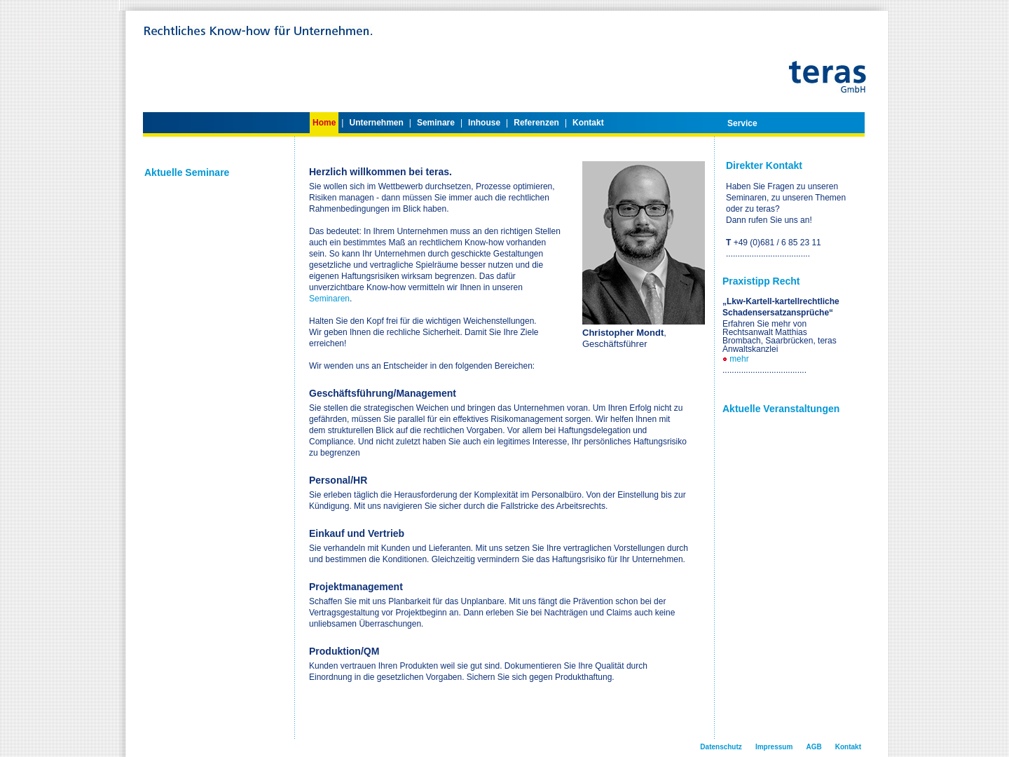 Teras Rechtsanwälte GbR Teras Akademie GmbH