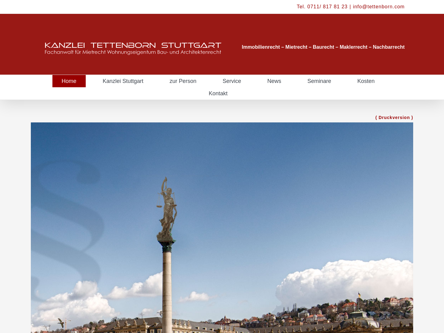 Kanzlei Tettenborn, Stuttgart