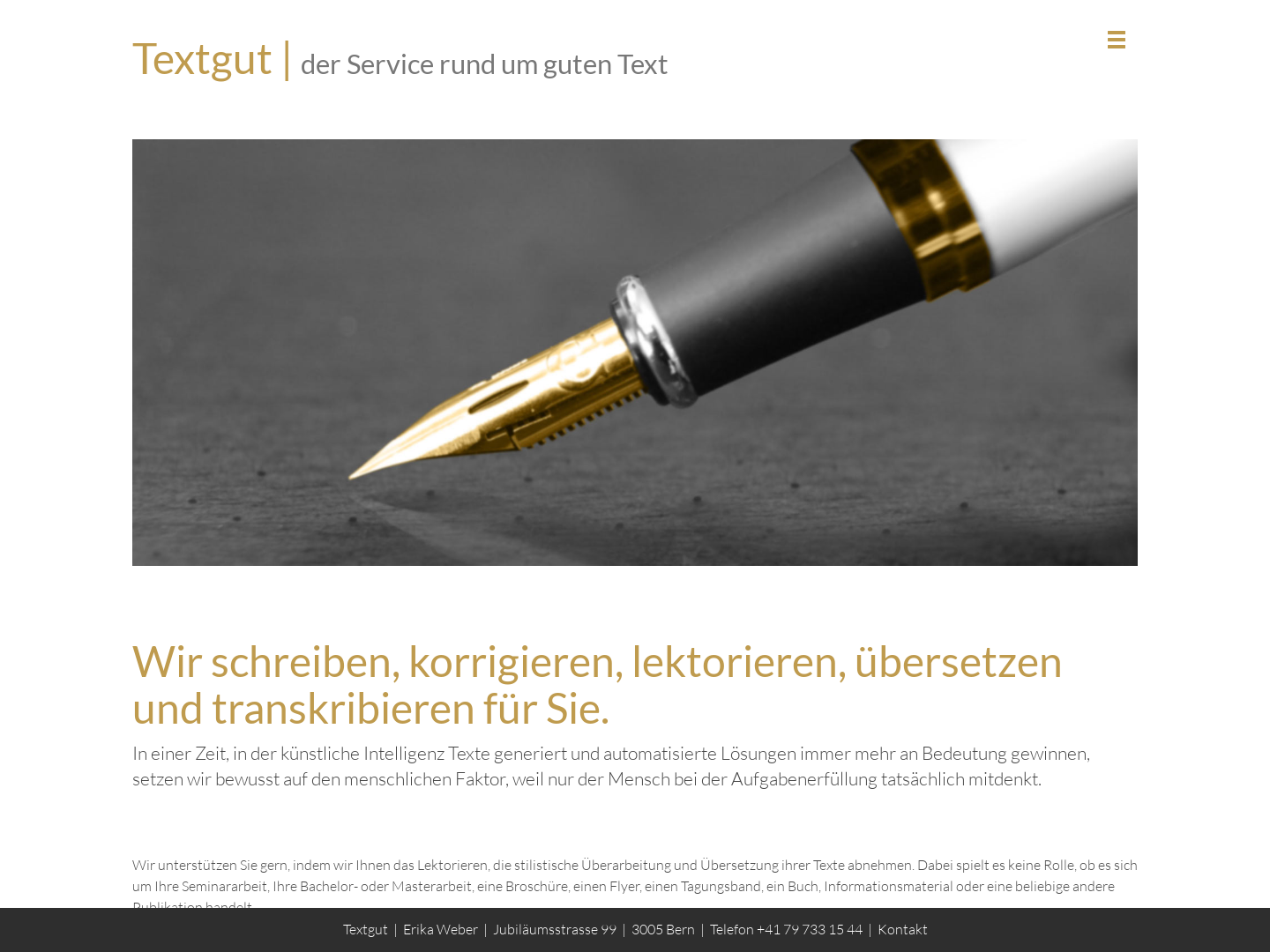 Textgut Erika Weber