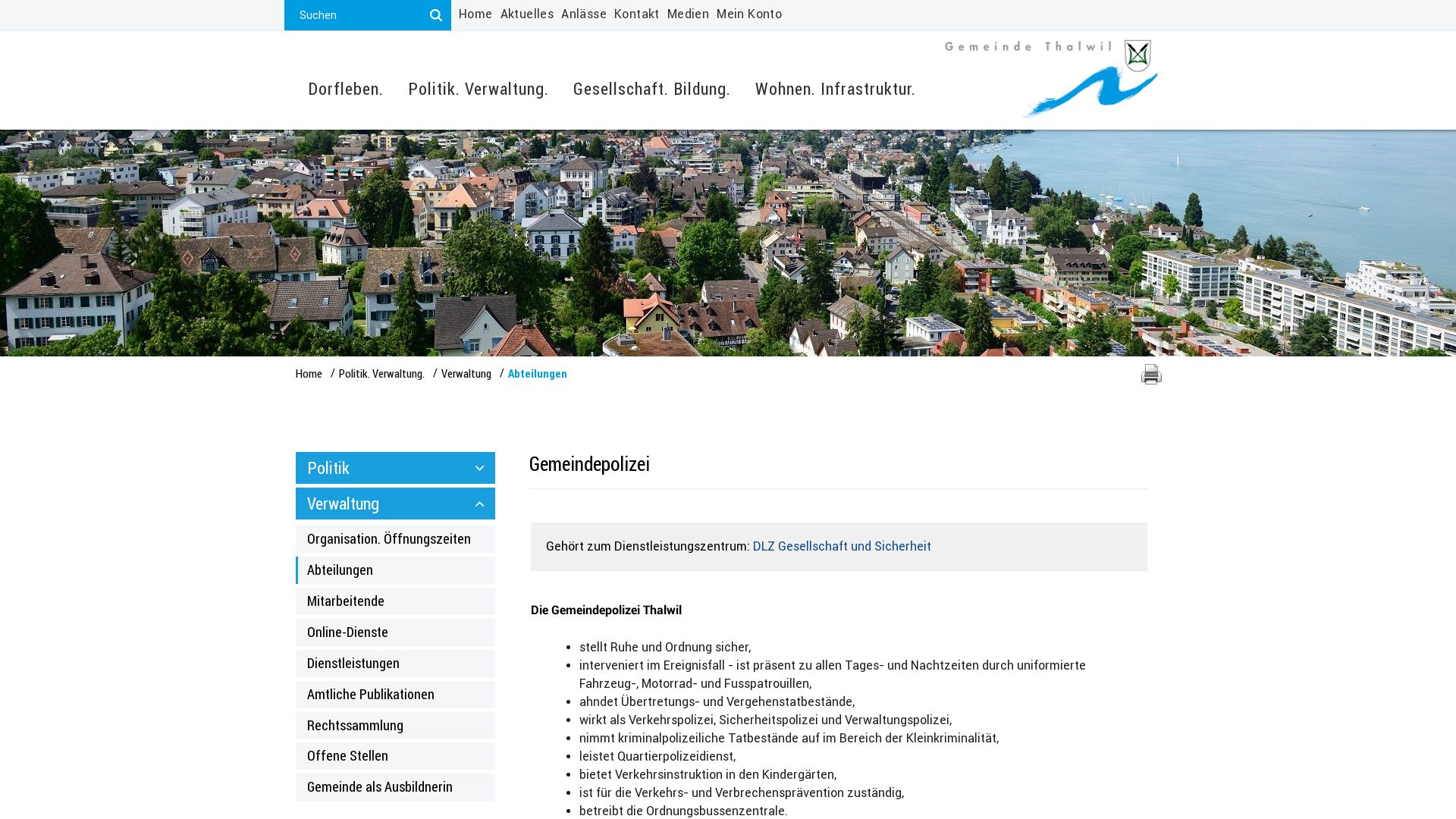 Gemeindepolizei Thalwil