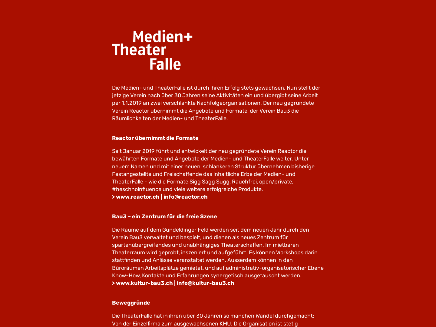 TheaterFalle Basel