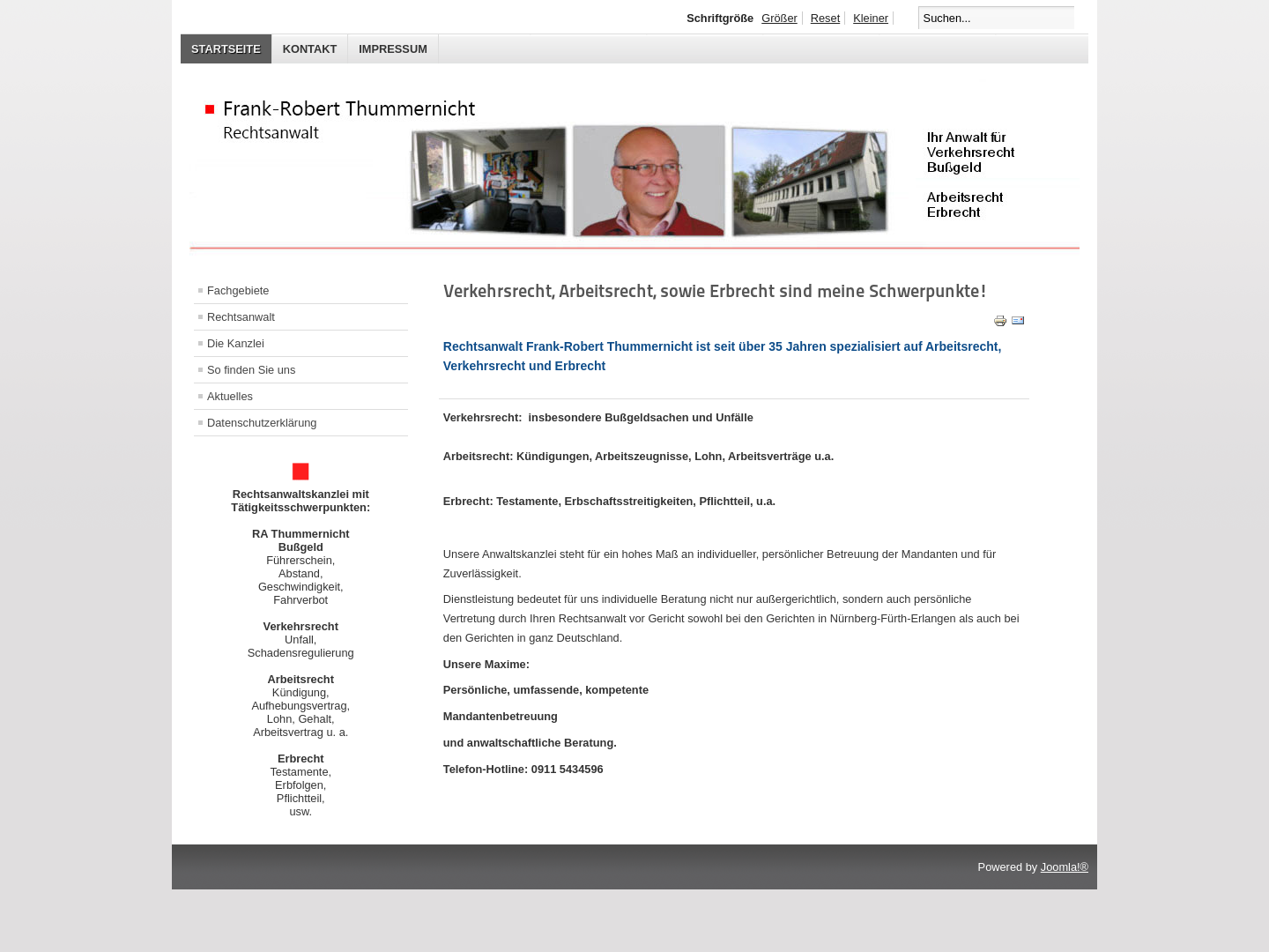 Rechtsanwalt Frank-Robert Thummernicht