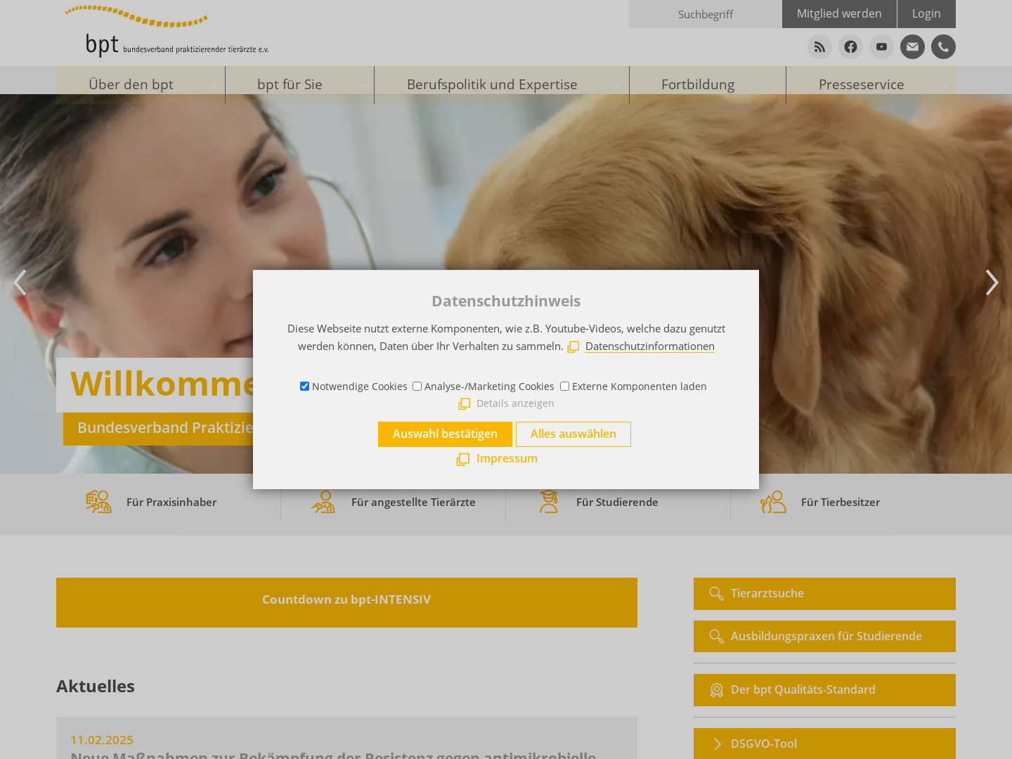 Bundesverband Praktischer Tierärzte e.V. [BPT]