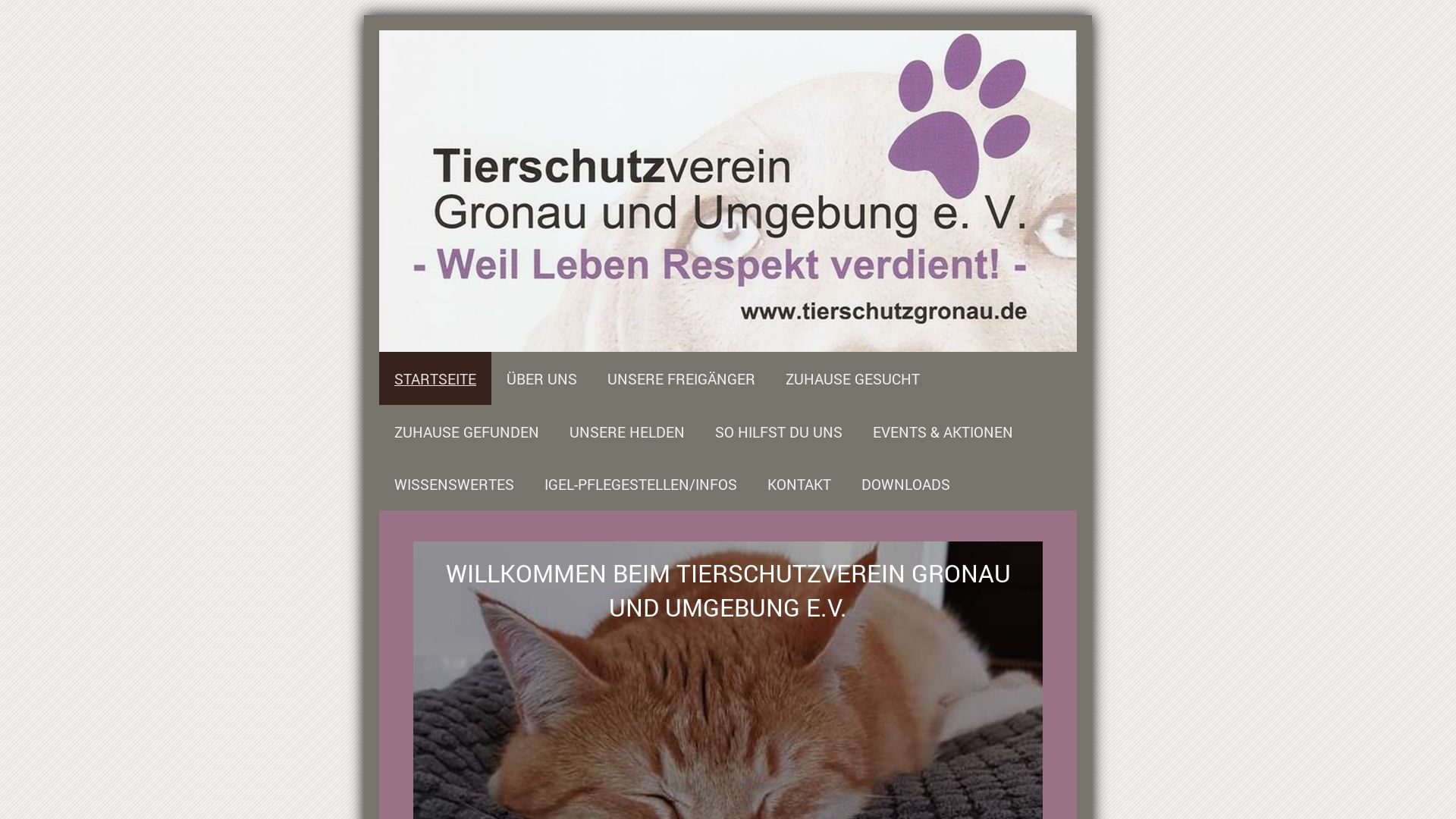 Tierschutzverein Gronau und Umgebung e.V.