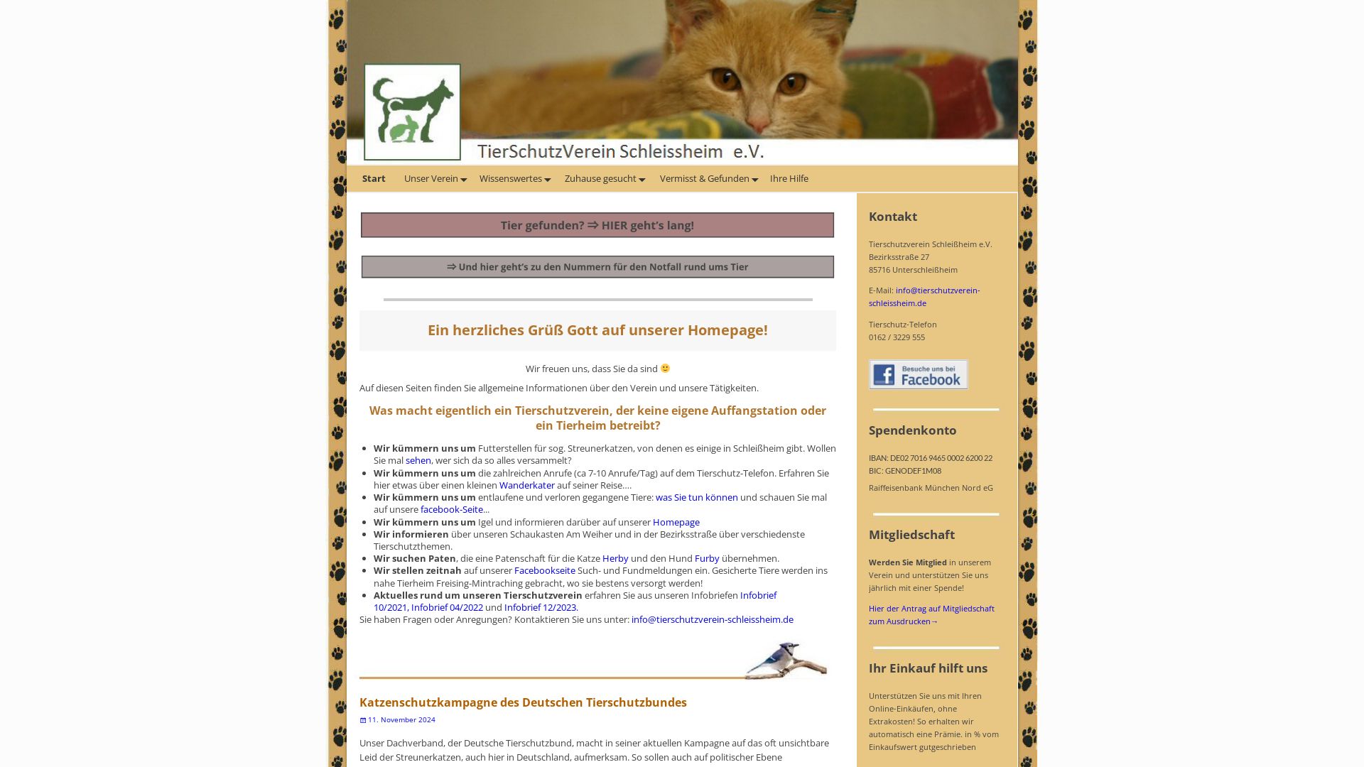 Tiere in Not - Schleissheim e.V.