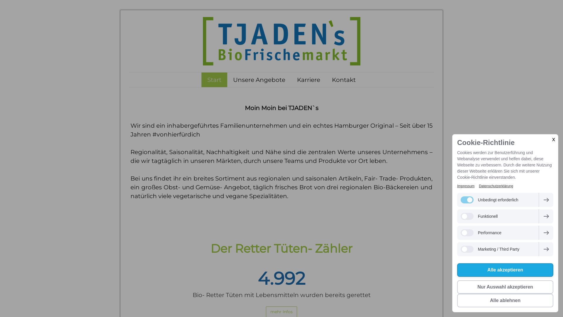 Tjaden's Bio Frischemarkt