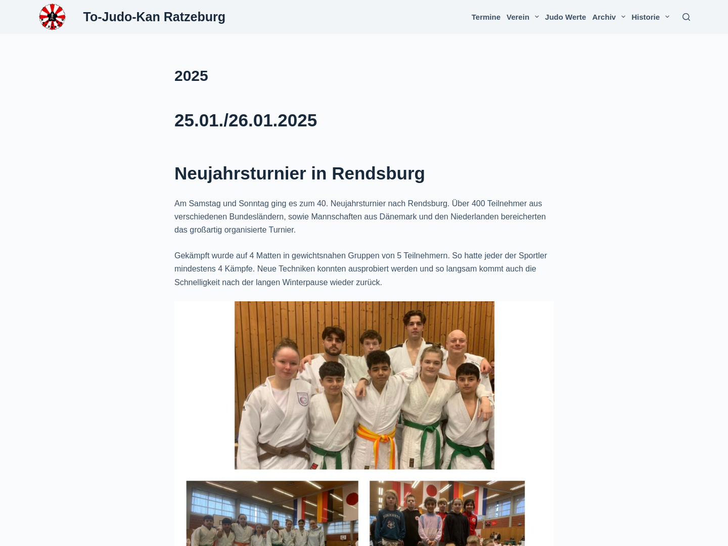 To Judo Kan Ratzeburg