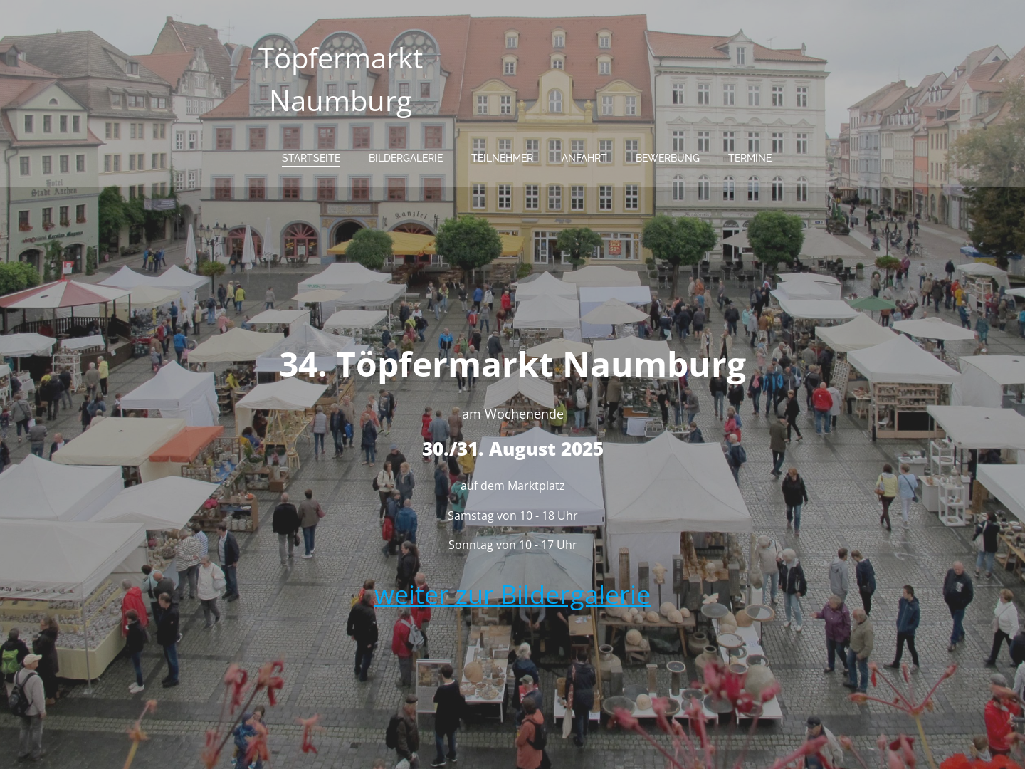 Töpfermarkt Naumburg