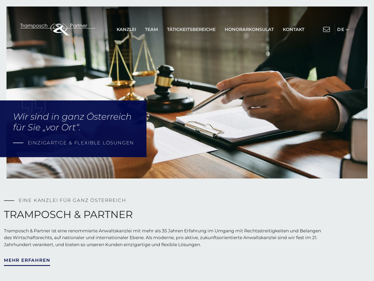 Rechtsanwälte Tramposch & Partner, Innsbruck und Wien
