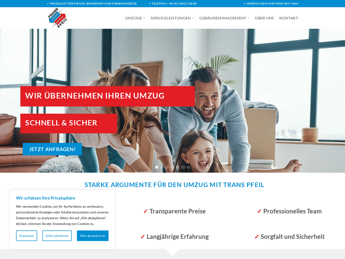 Trans-Pfeil