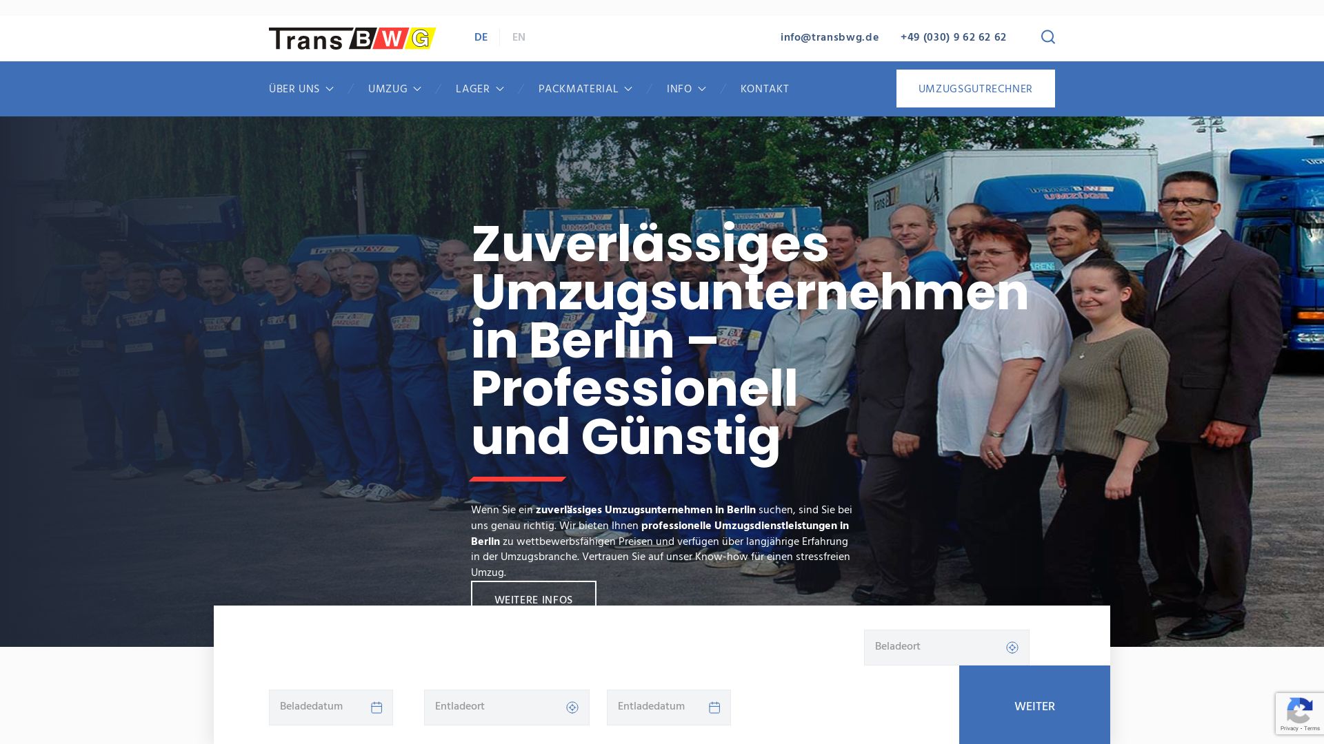 Trans BWG Umzüge Berlin