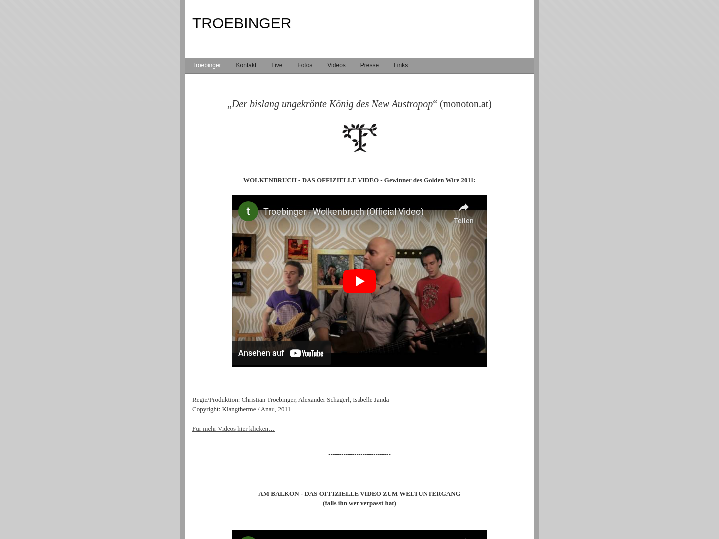 Troebinger, Christian
