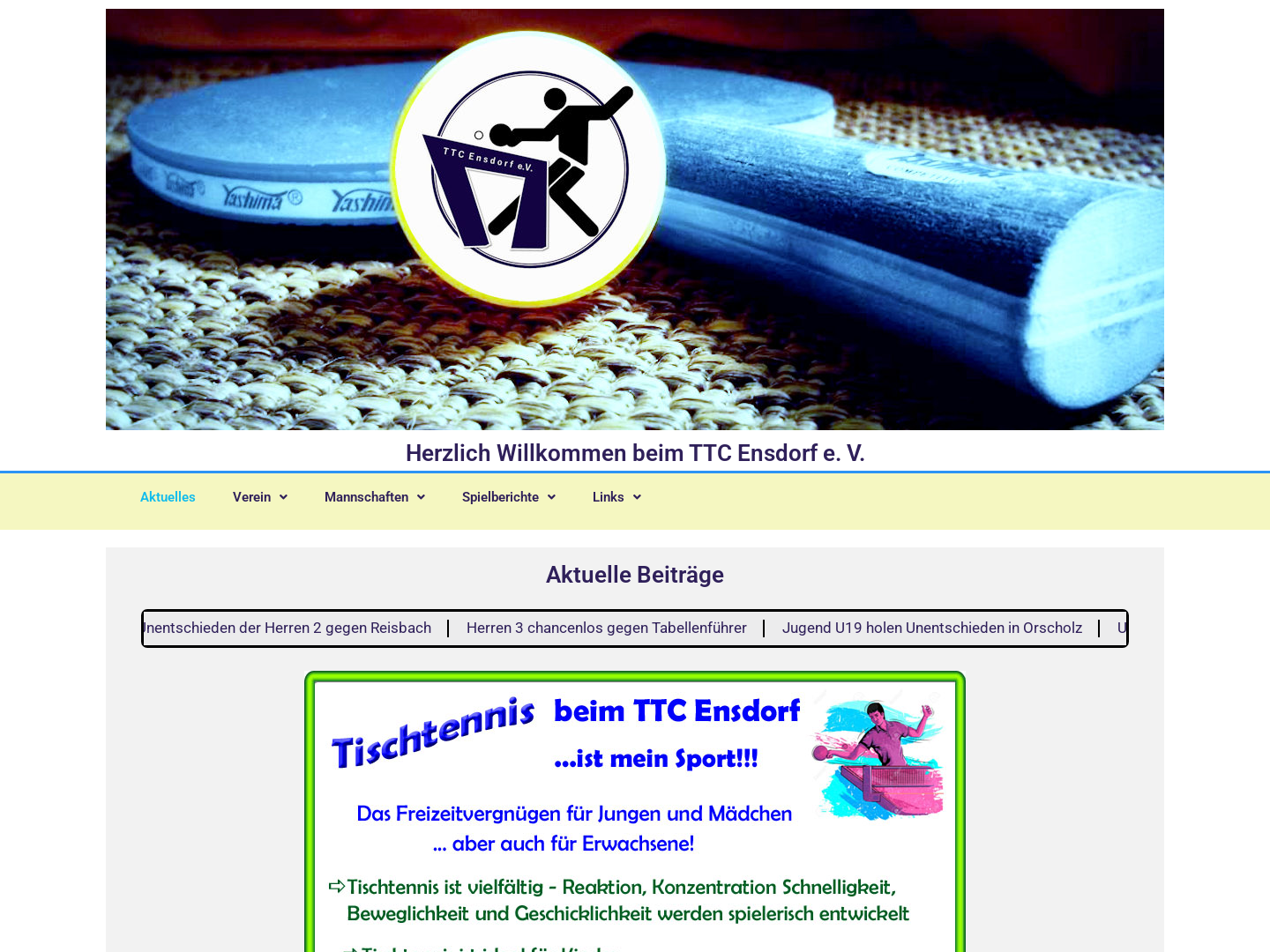TTC Tischtennisclub e.V.