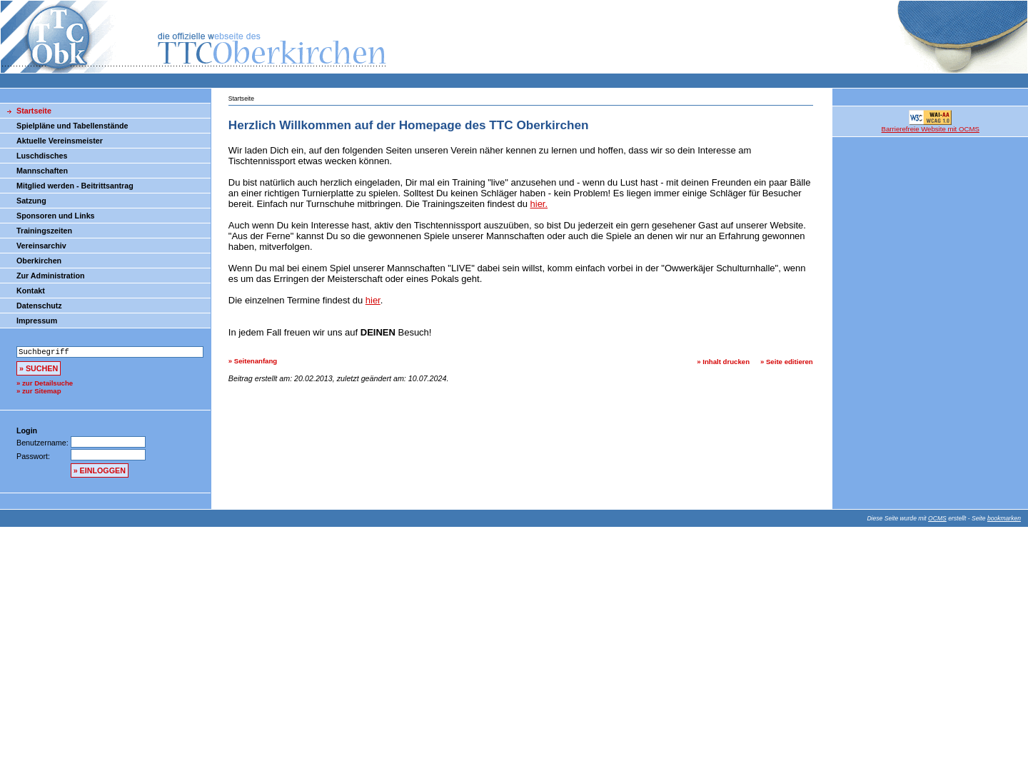 TTC Oberkirchen