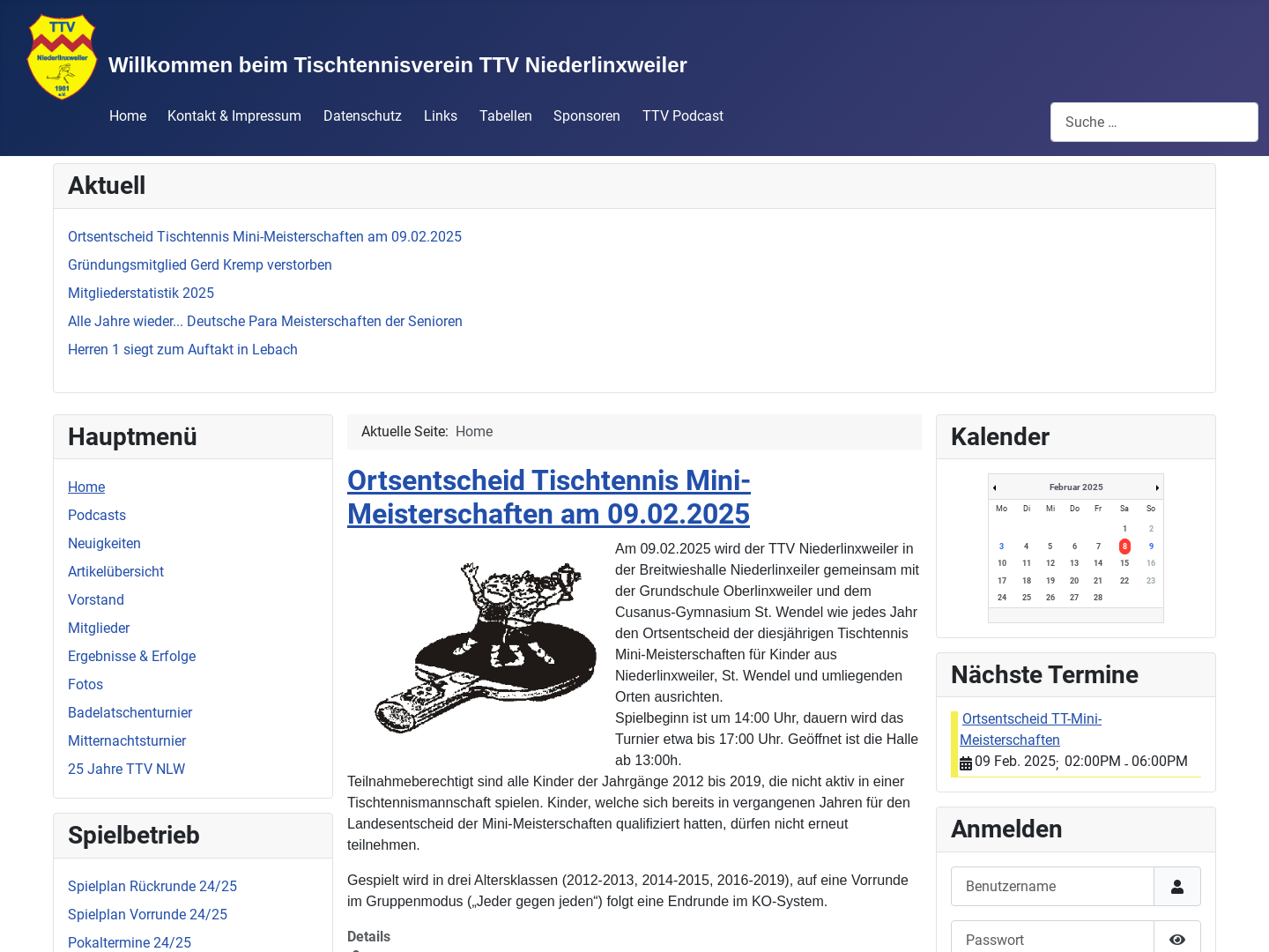 TTTV Niederlinxweiler