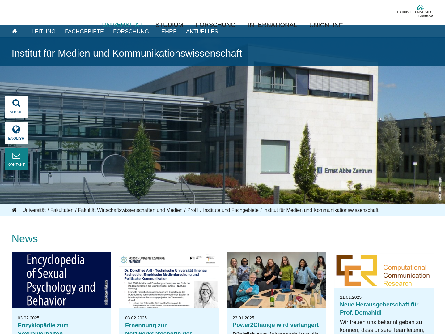 Fakultät für Informatik und Automatisierung TU Ilmenau