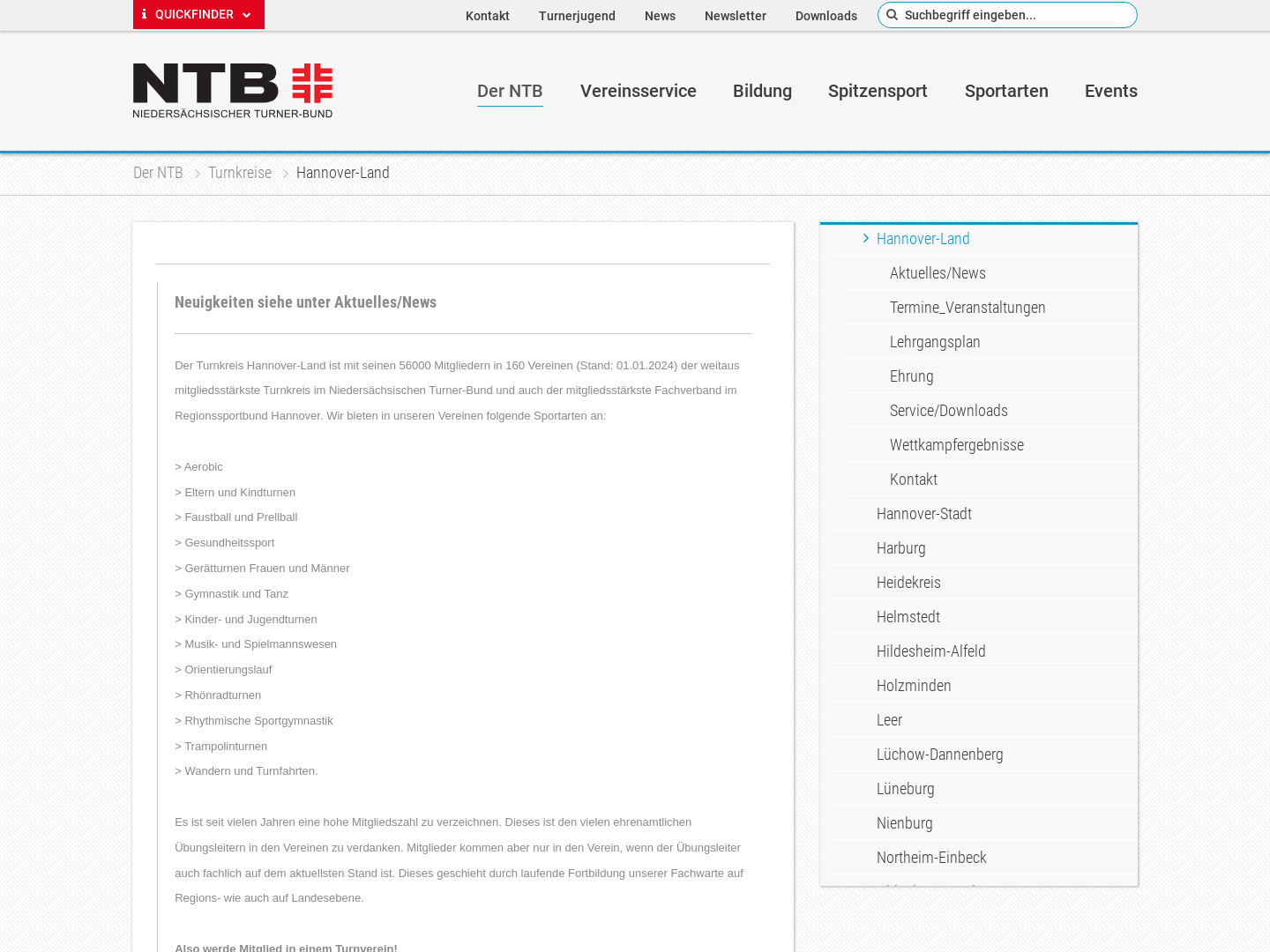 Turnkreis Hannover Land