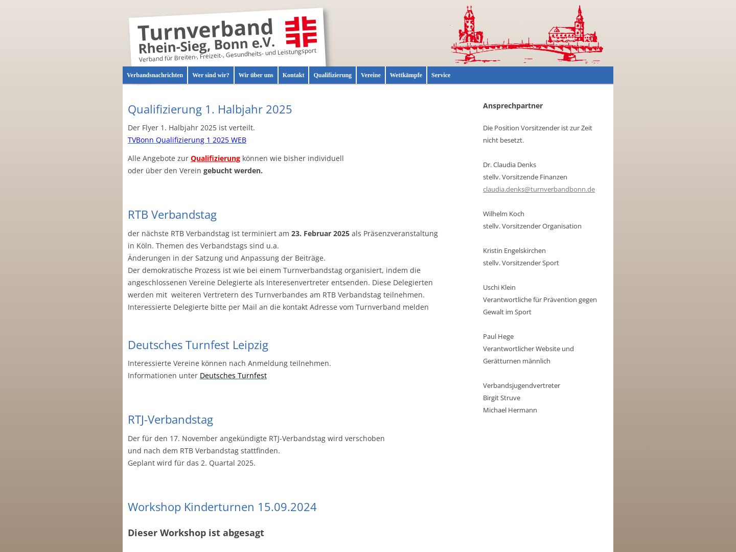 Turnverband Rhein-Sieg, Bonn e.V.