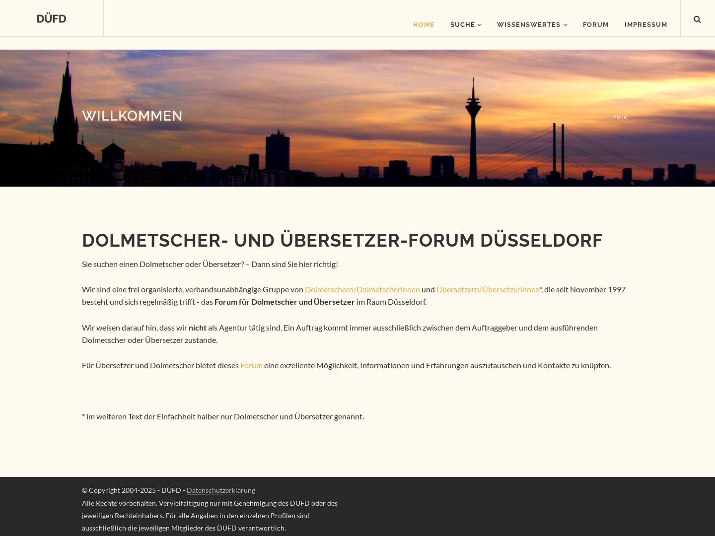 Dolmetscher- und Übersetzer-Forum (DÜFD) by David Parry