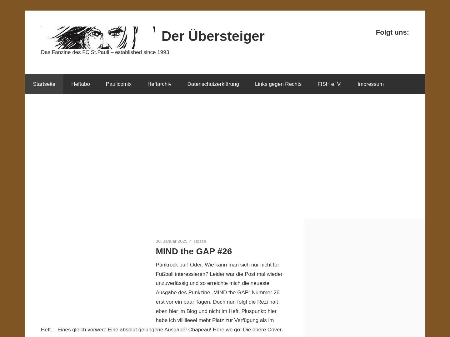 Der Übersteiger weltweit