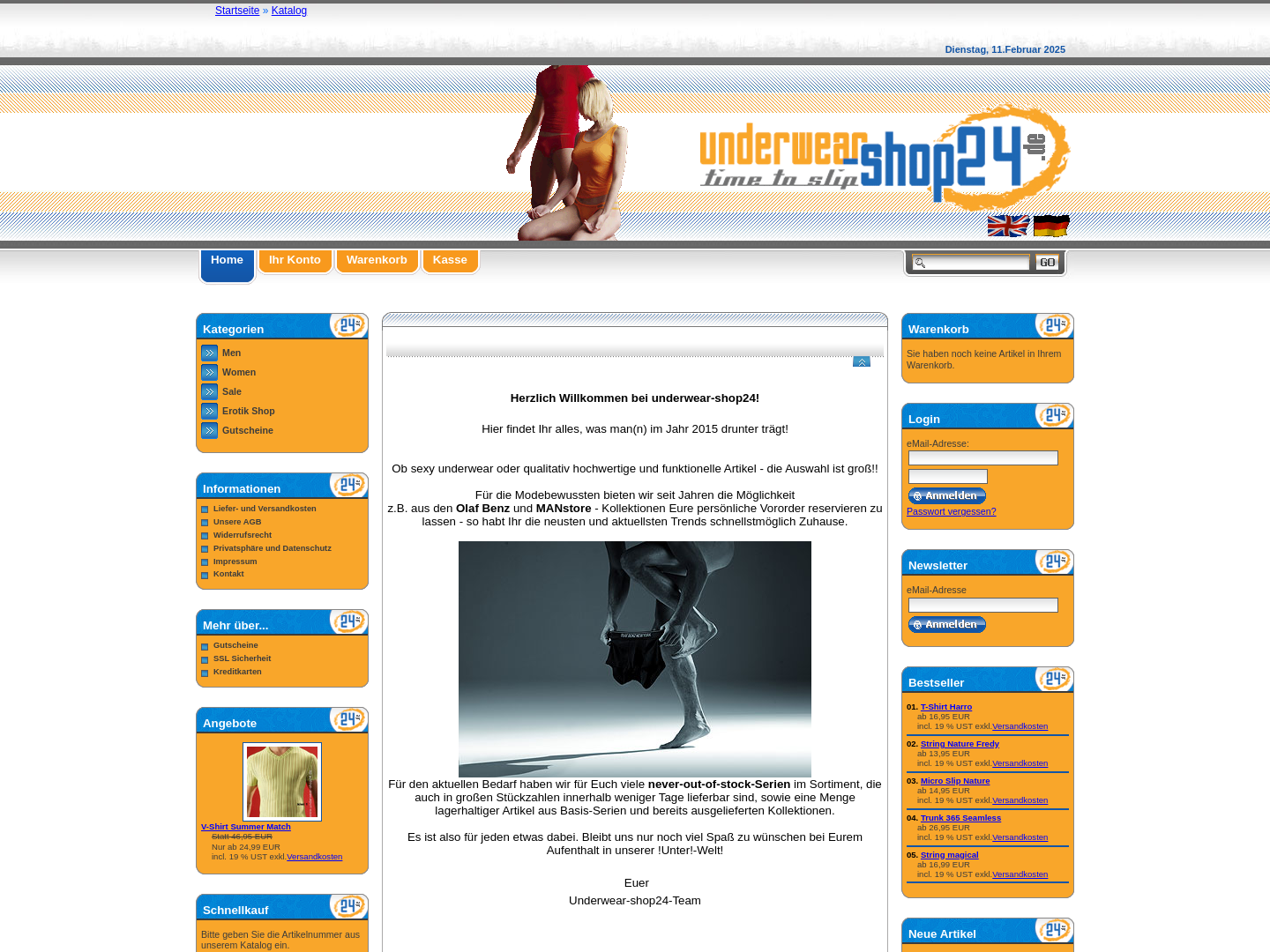 Freitag- Underwear, Andreas Freitag