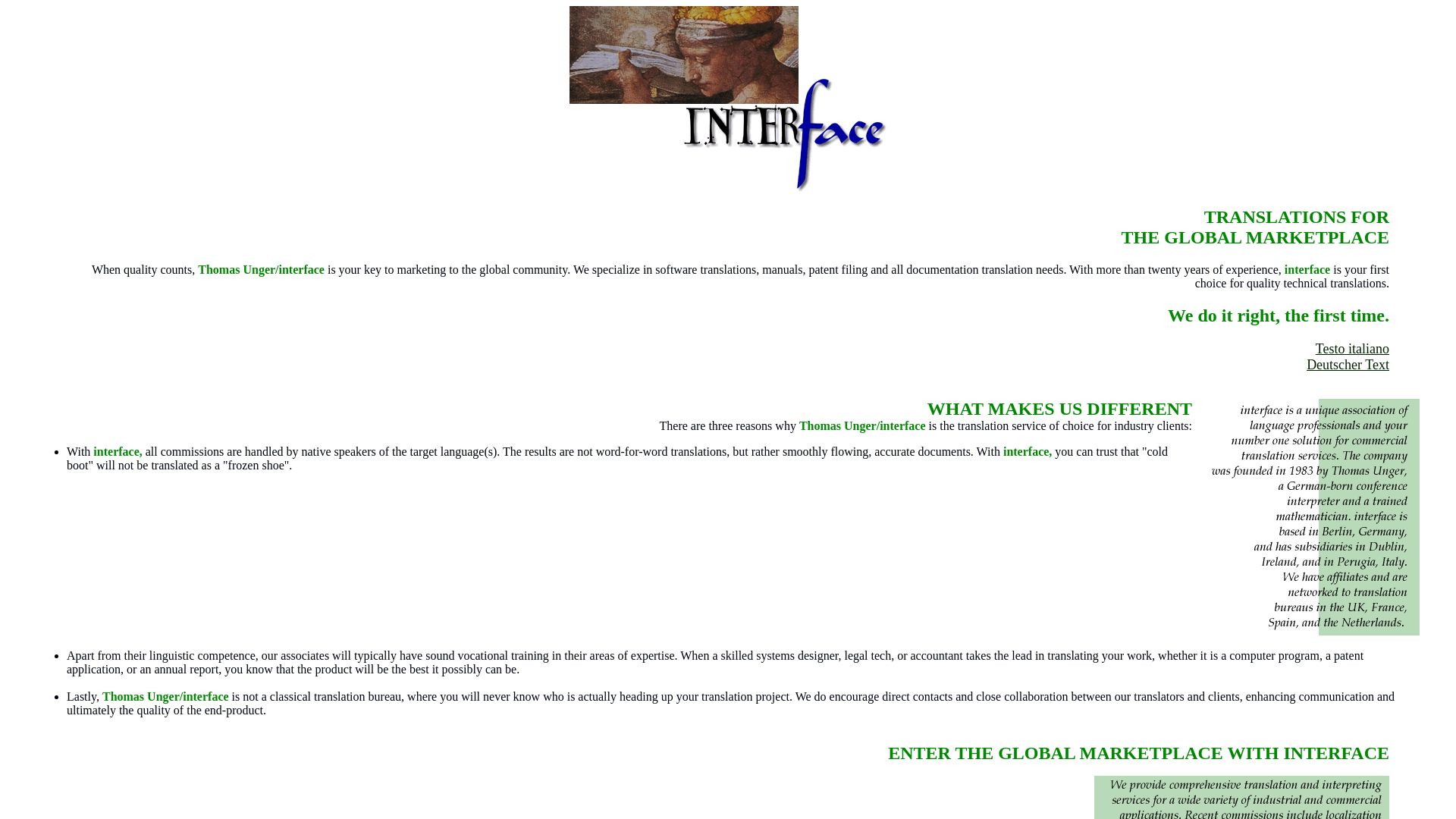 Interface - Thomas Unger