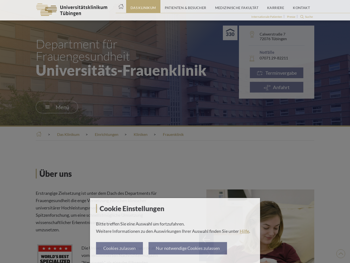 Universitäts-Frauenklinik Tübingen