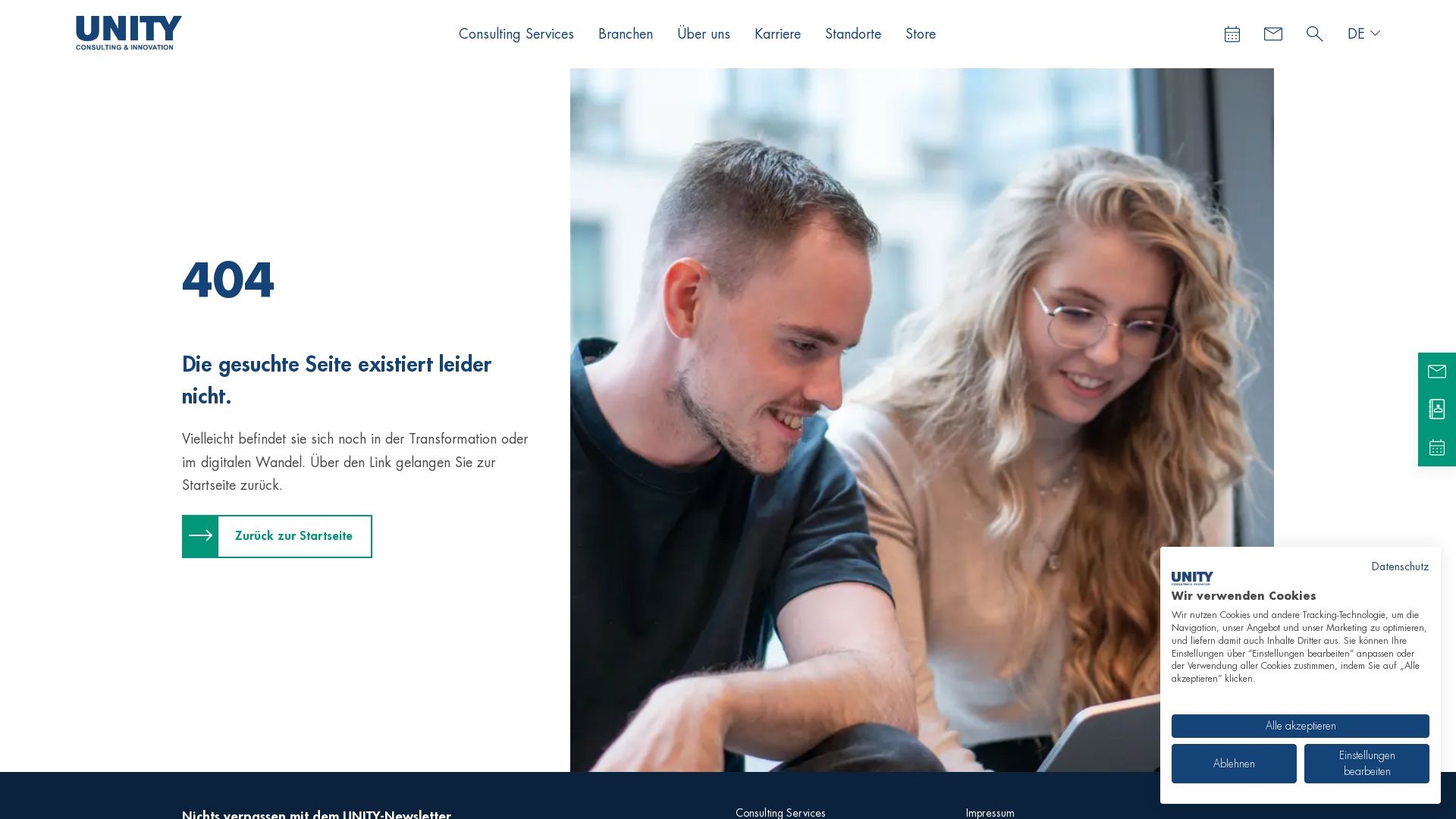 Unity AG - Szenario Management, Vorausschau mit Szenarien