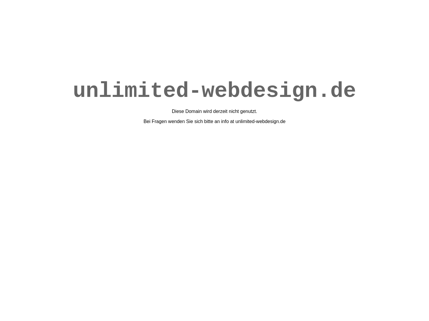 Unlimited Webdesign