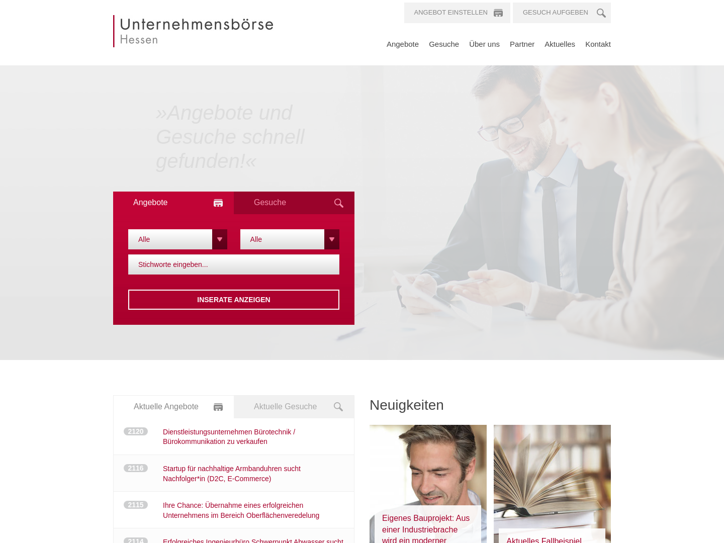 Unternehmensbörse Hessen