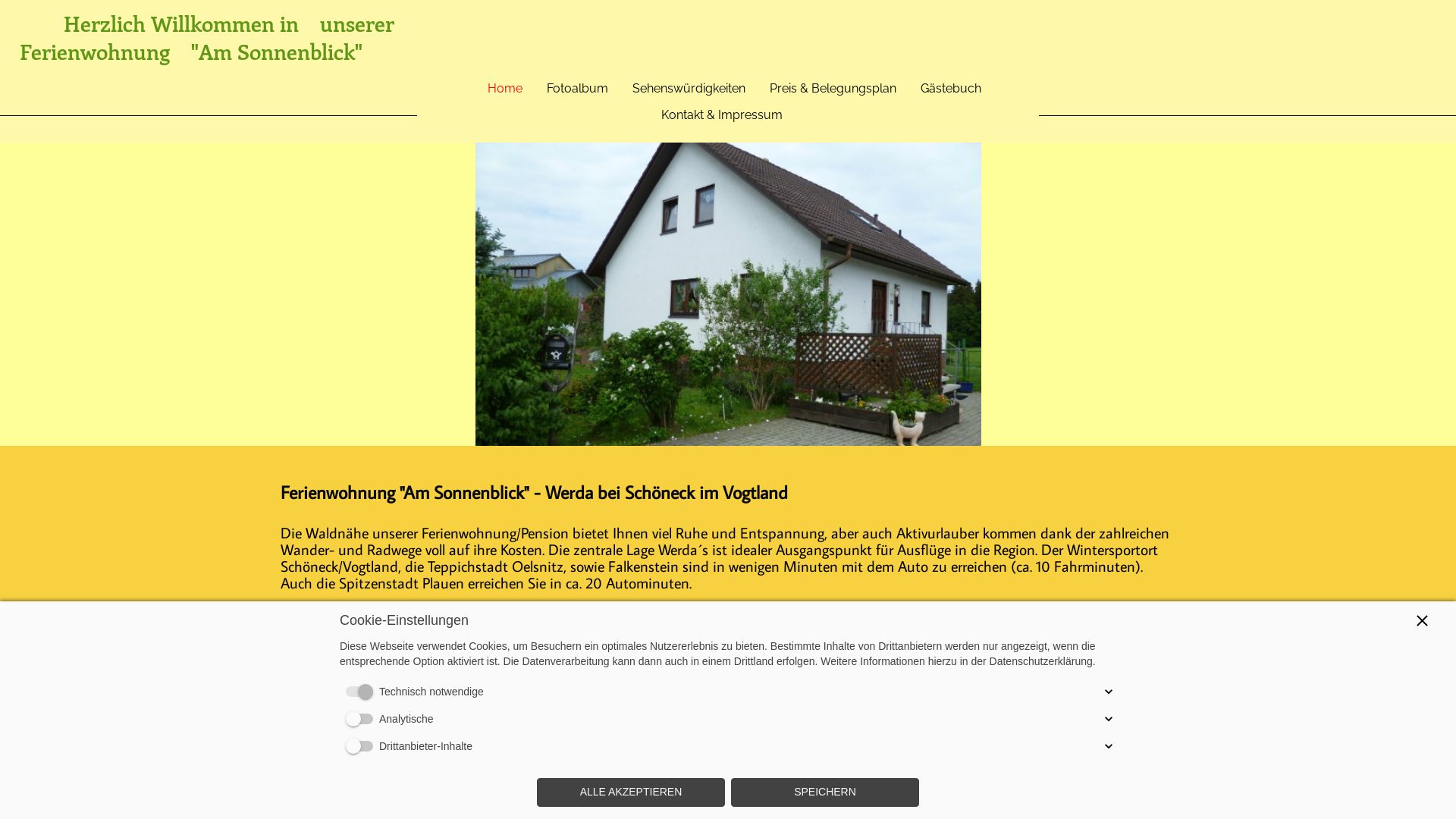 Ferienwohnung, Familie Gerberth