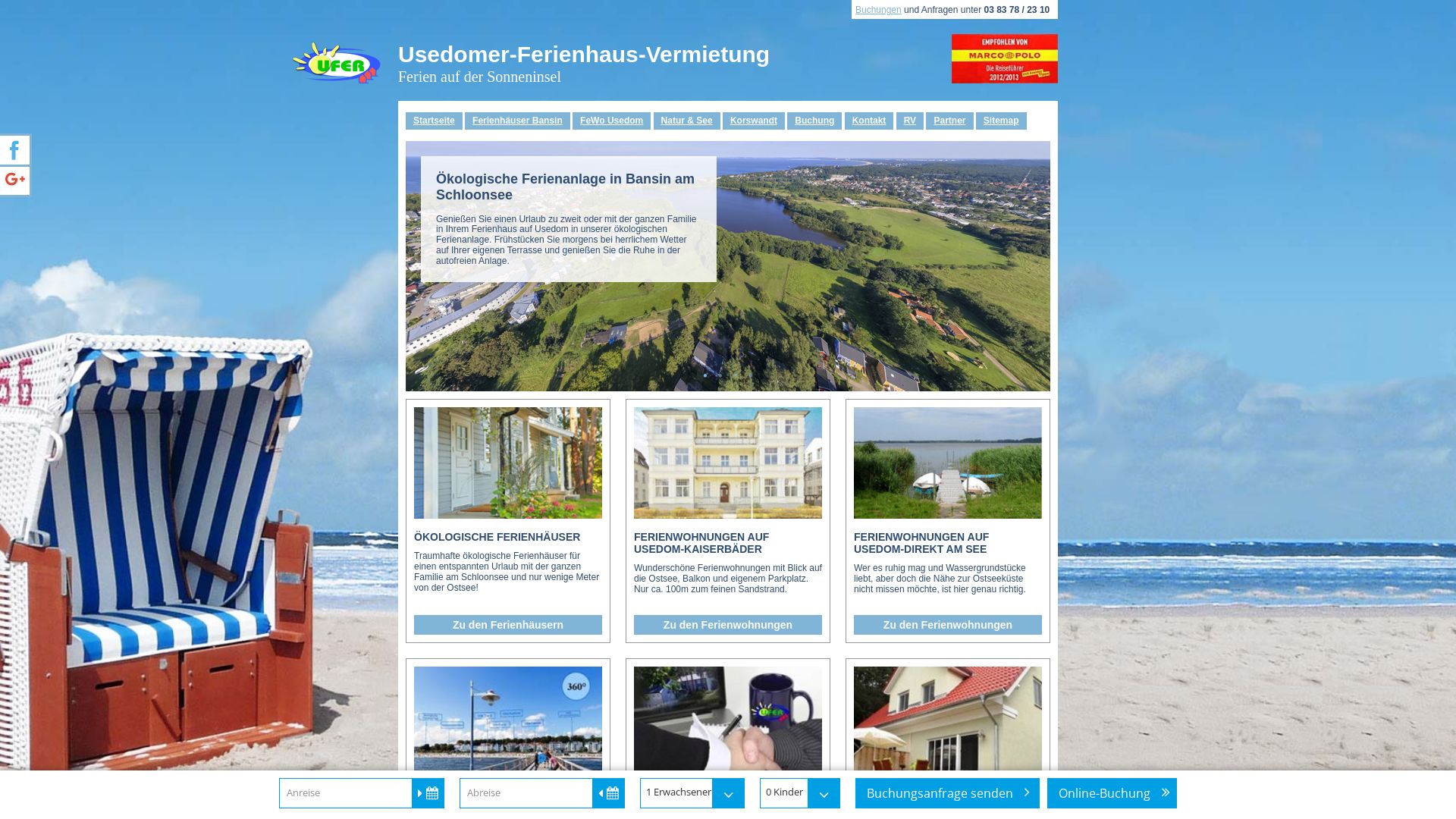 Ferienhaus-Vermietung Lutz Böhm