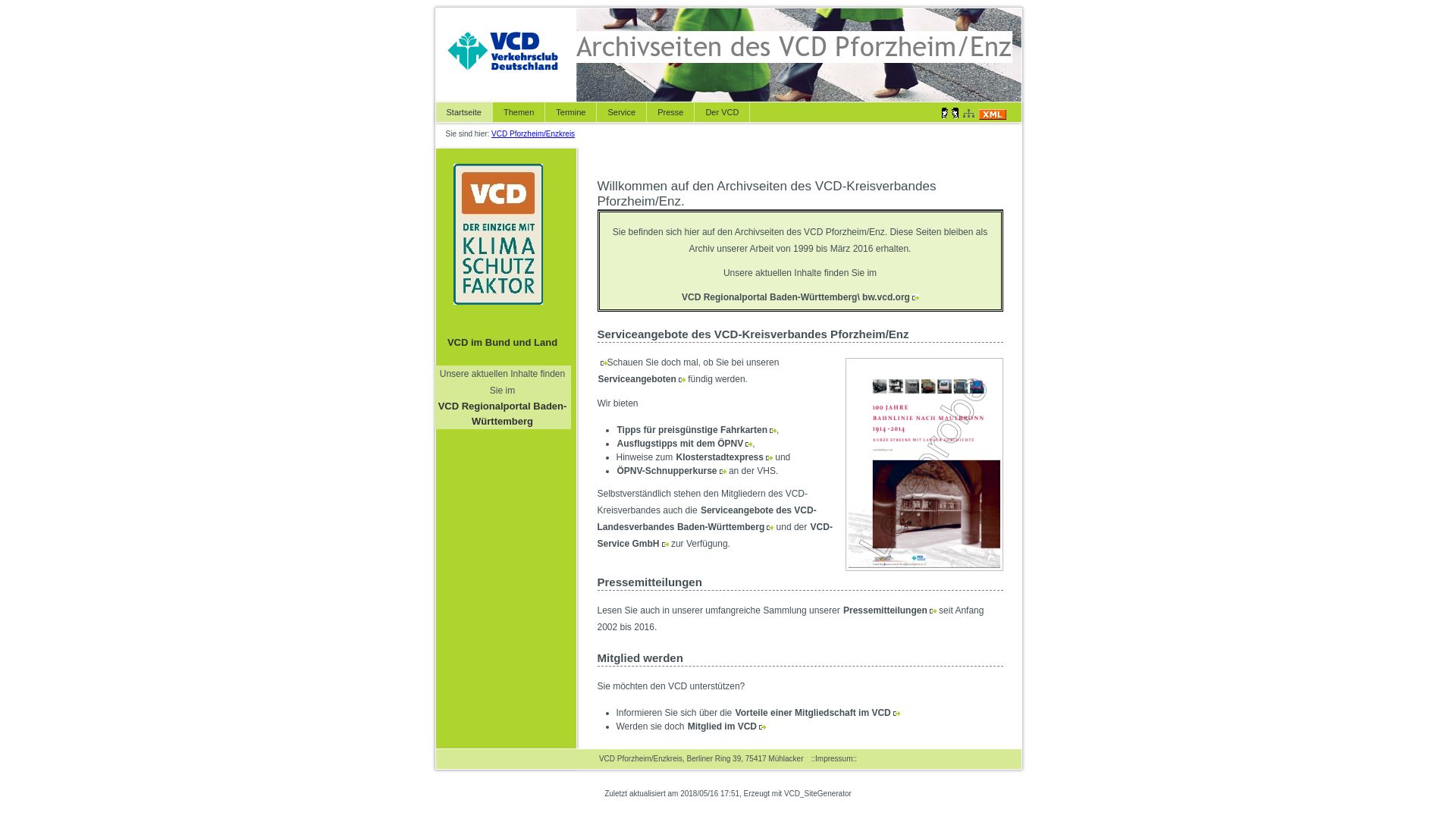 VCD Kreisverband Pforzheim/Enz