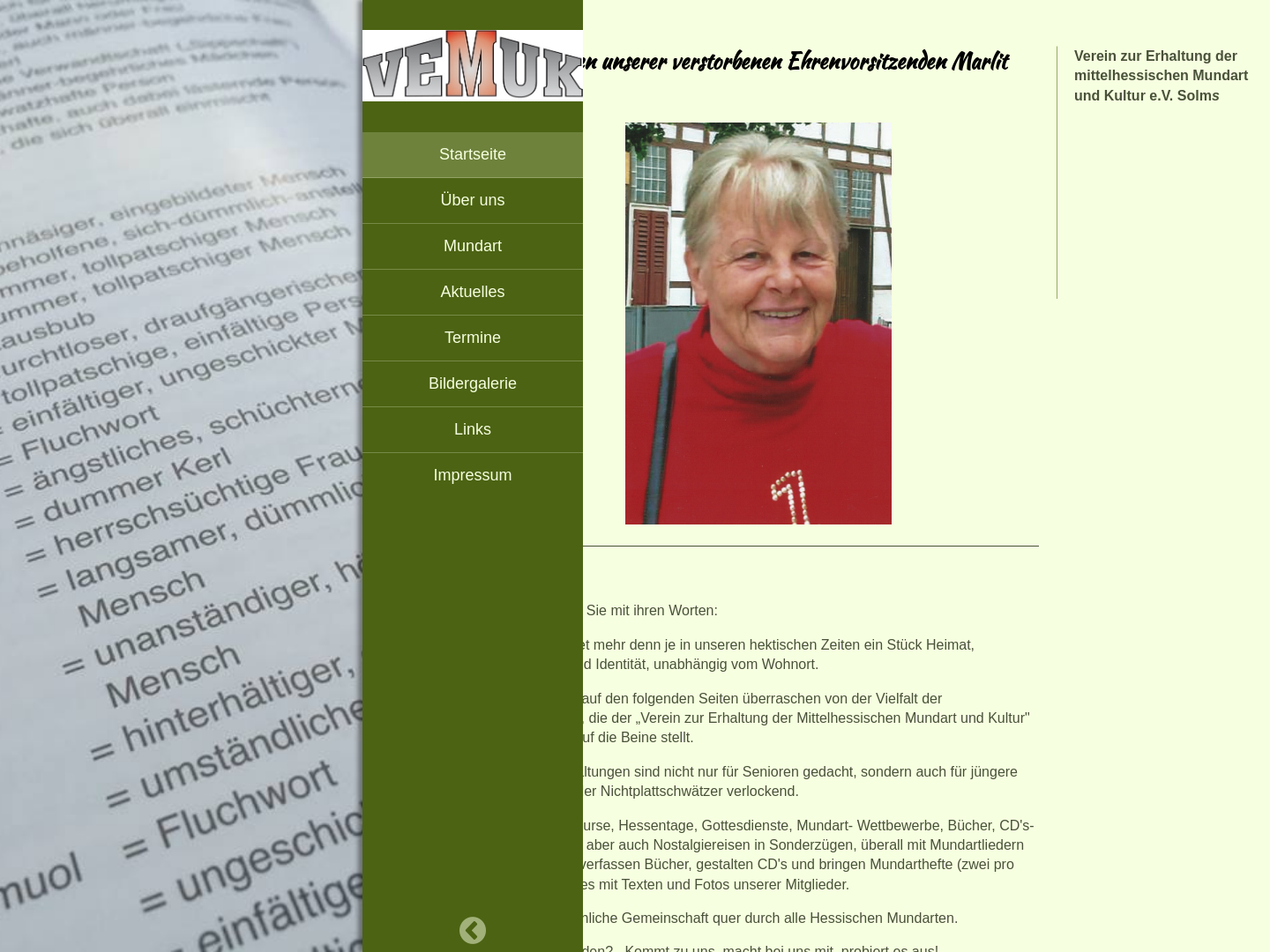 Verein zur Erhaltung der mittelhessischen Mundart und Kultur e. V. (VEMuK)