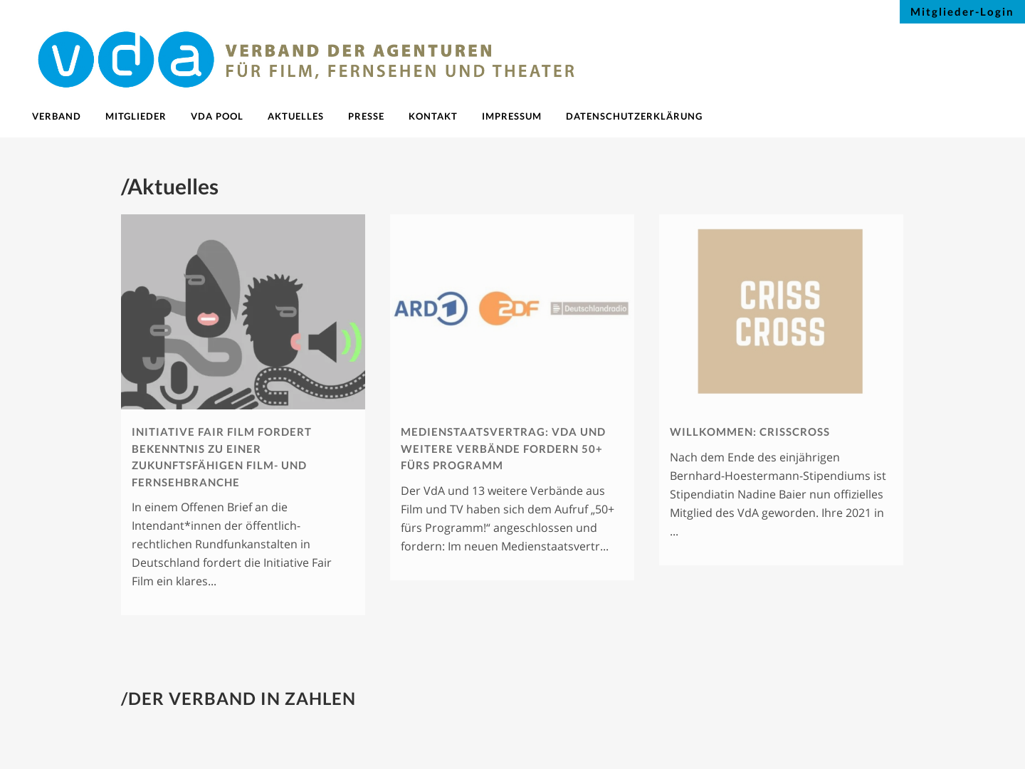VdA, Verband der Agenturen für Film, Fernsehen und Theater e.V.