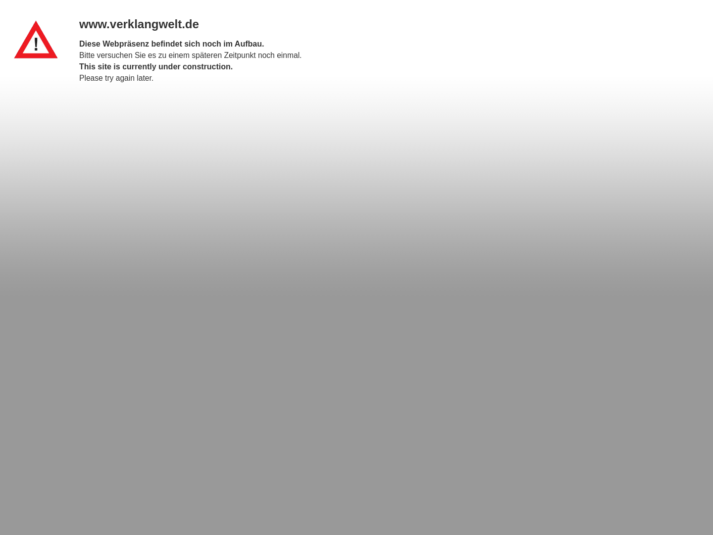 Verklangwelt - Arne Eickenberg