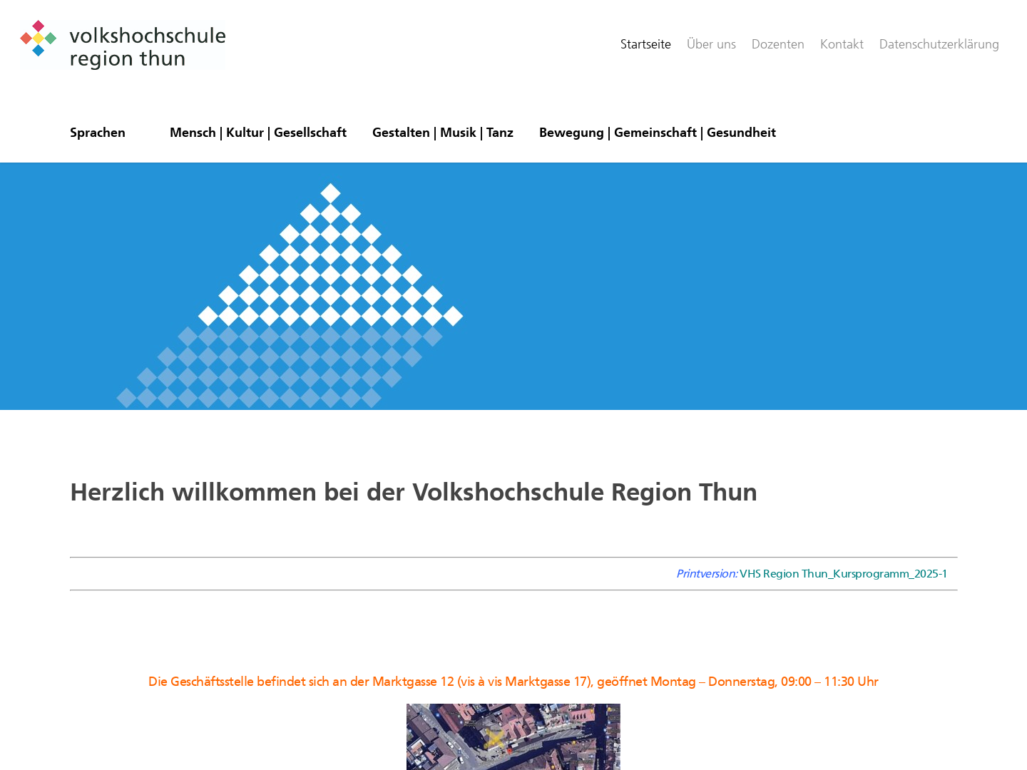 Volkshochschule Region Thun