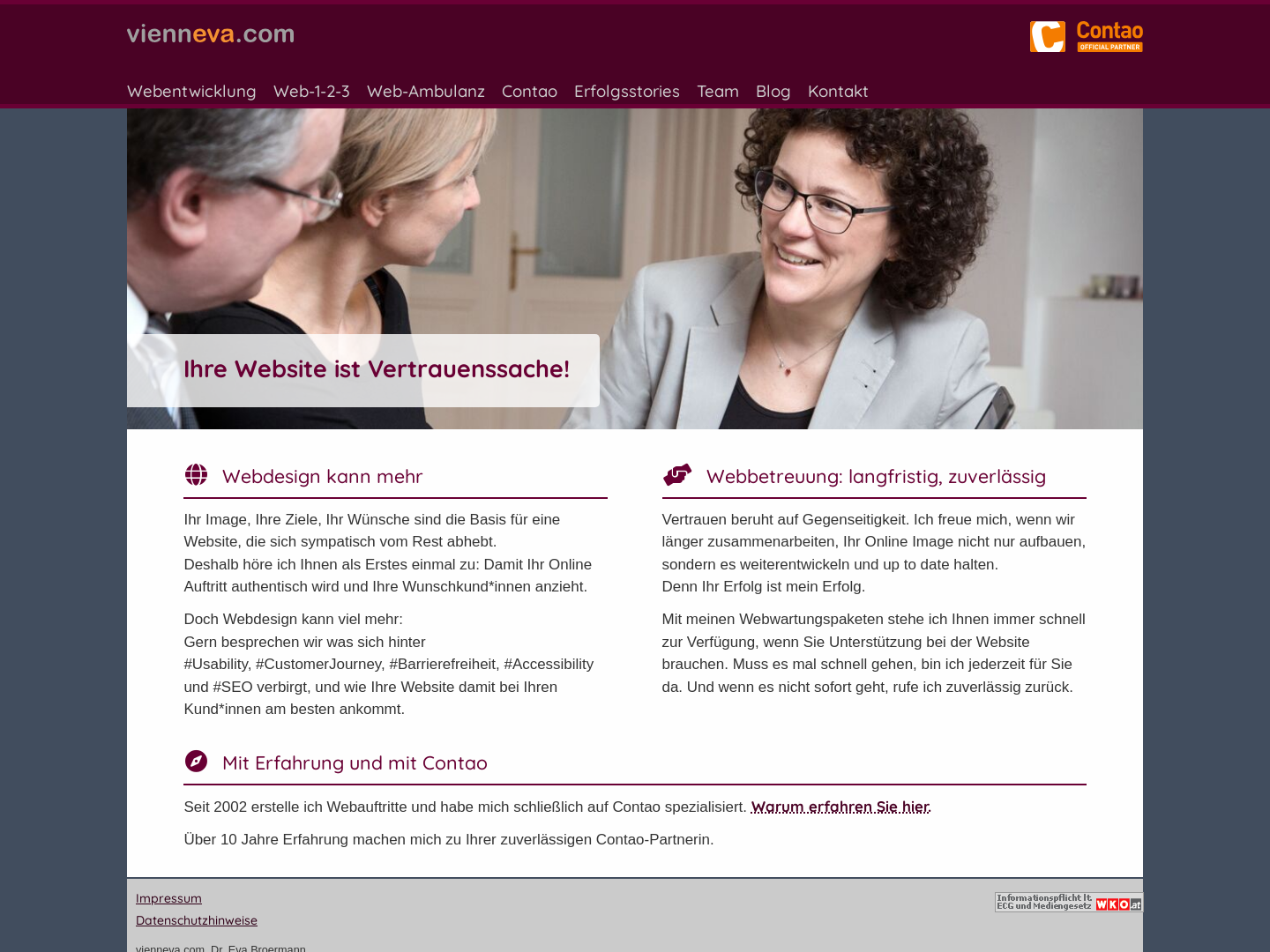 Vienneva.com, Eva Broermann