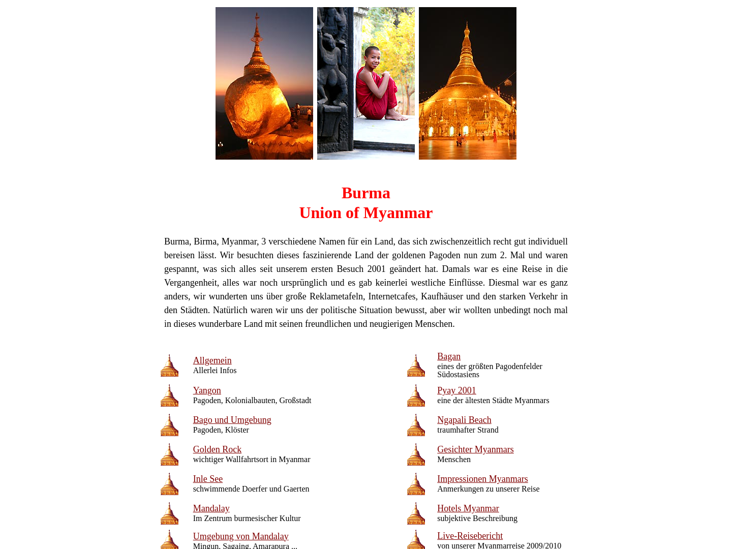 Reiseerinnerungen Burma [Vivien & Erhard Veit]
