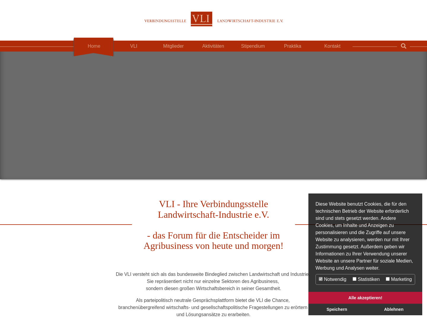 Verbindungsstelle Landwirtschaft-Industrie