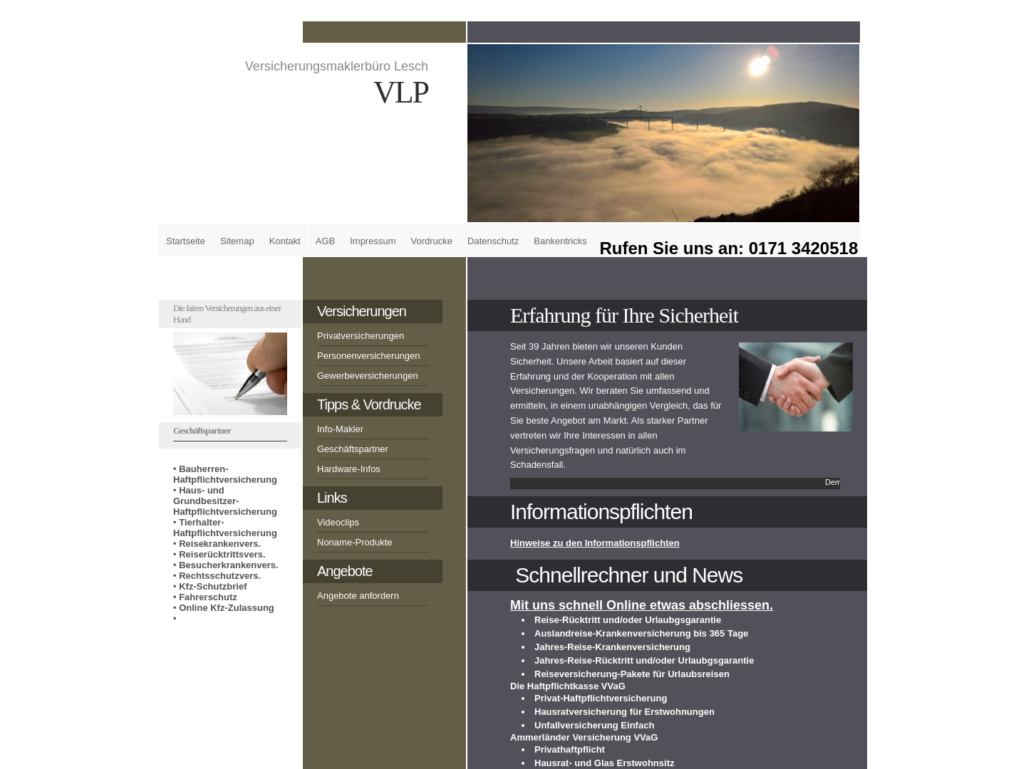 Peter Lesch Versicherungsmakler