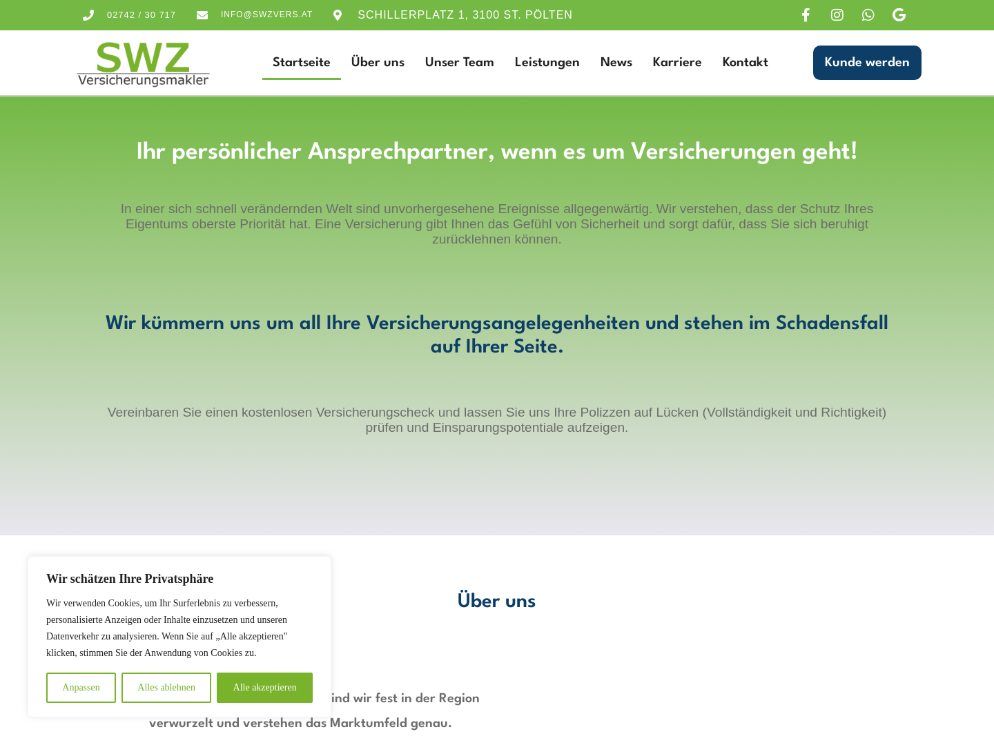 Versicherungsmaklerin Schulte