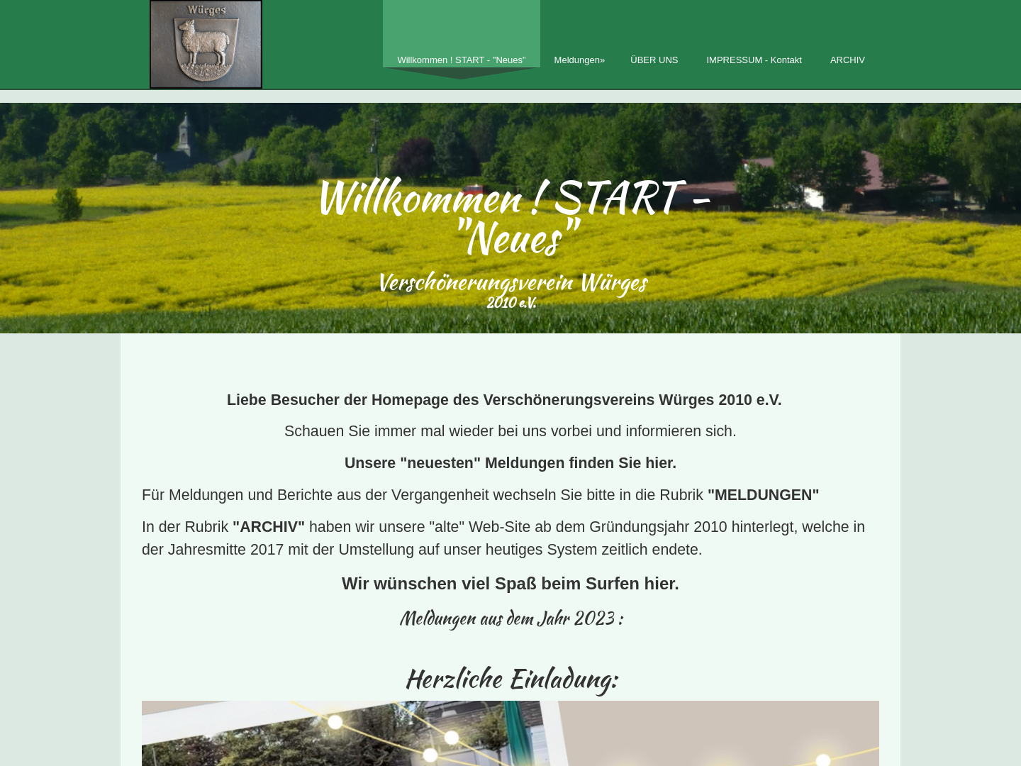 Verschönerungsverein Würges 2010 e.V.
