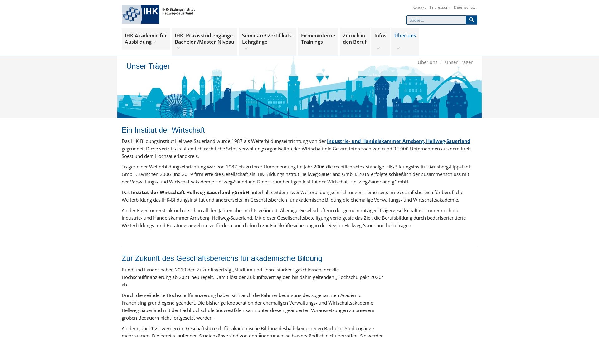 VWA Verwaltungs- und Wirtschaftsakademie Hellweg-Sauerland GmbH