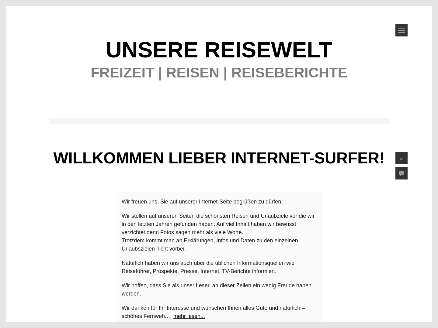 Unsere Reisewelt - Karibik [Wilfried Messerschmidt]