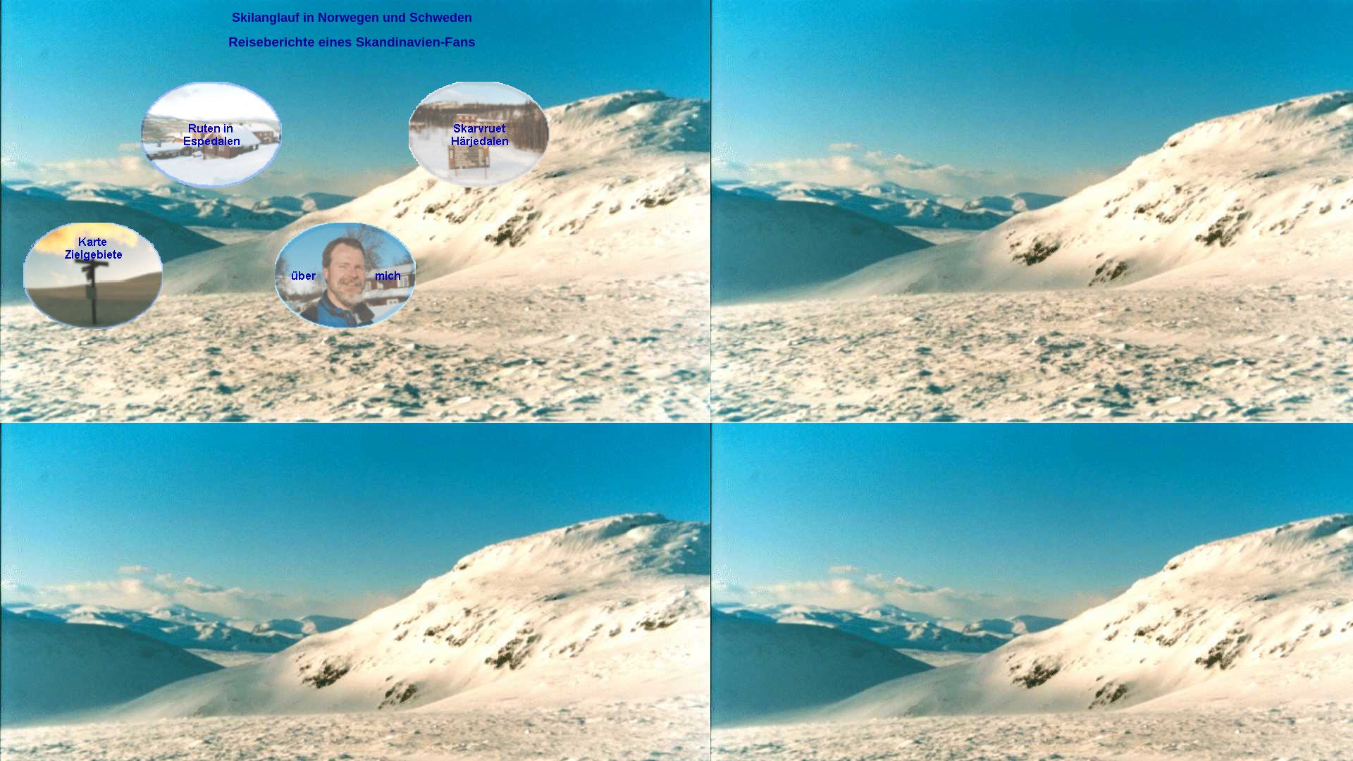 Langlaufurlaub in Skandinavien